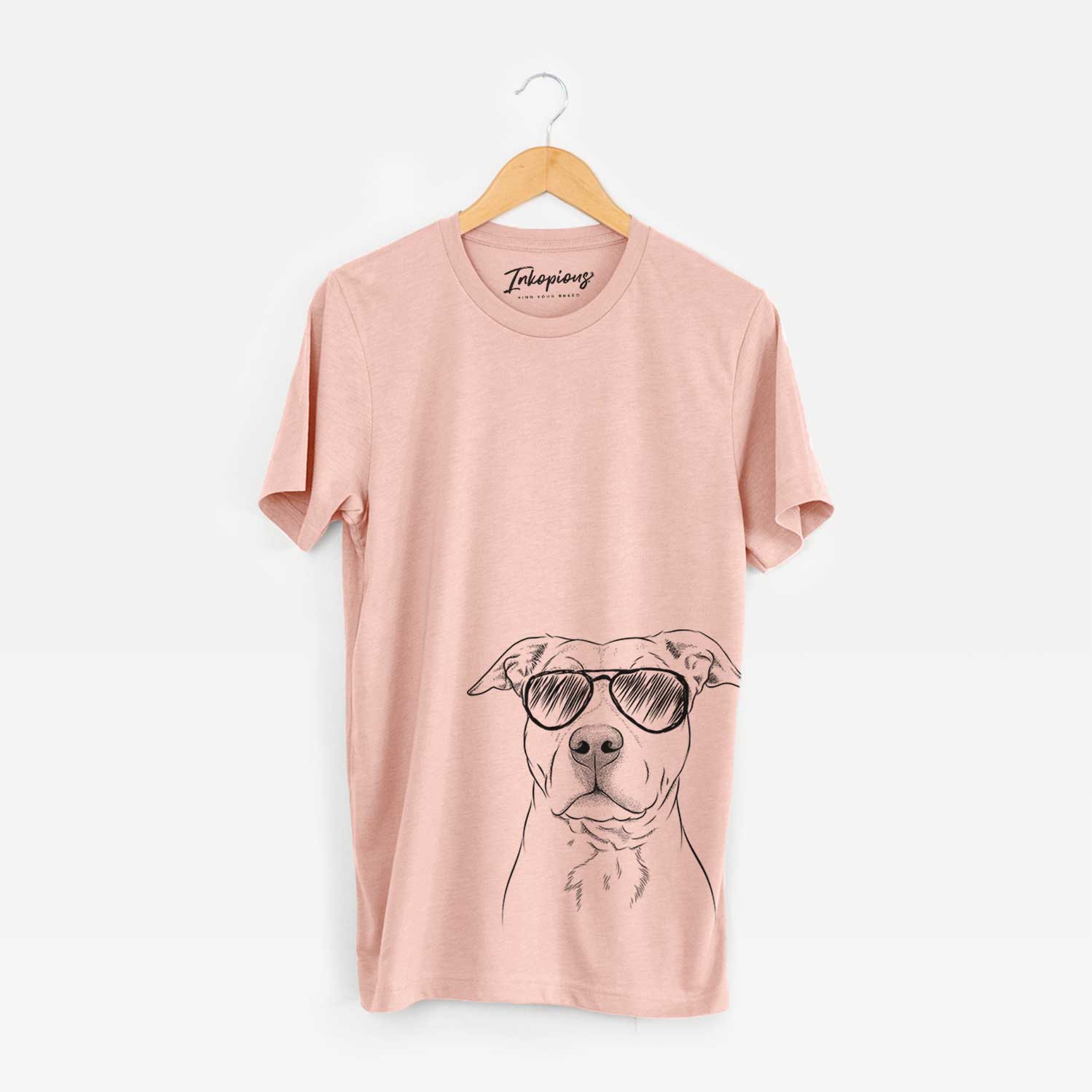 Aviator Bailey the American Staffordshire Terrier - Unisex Crewneck