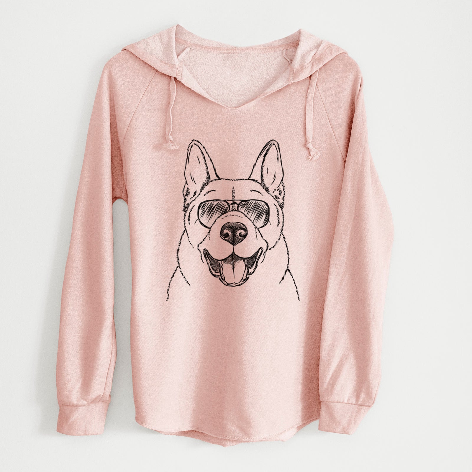 Aviator Baku the Akita - Cali Wave Hooded Sweatshirt