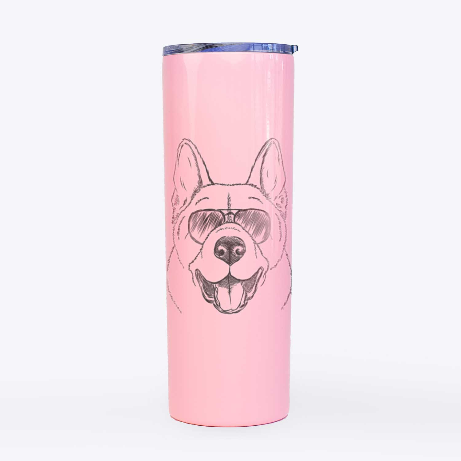 Baku the Akita - 20oz Skinny Tumbler