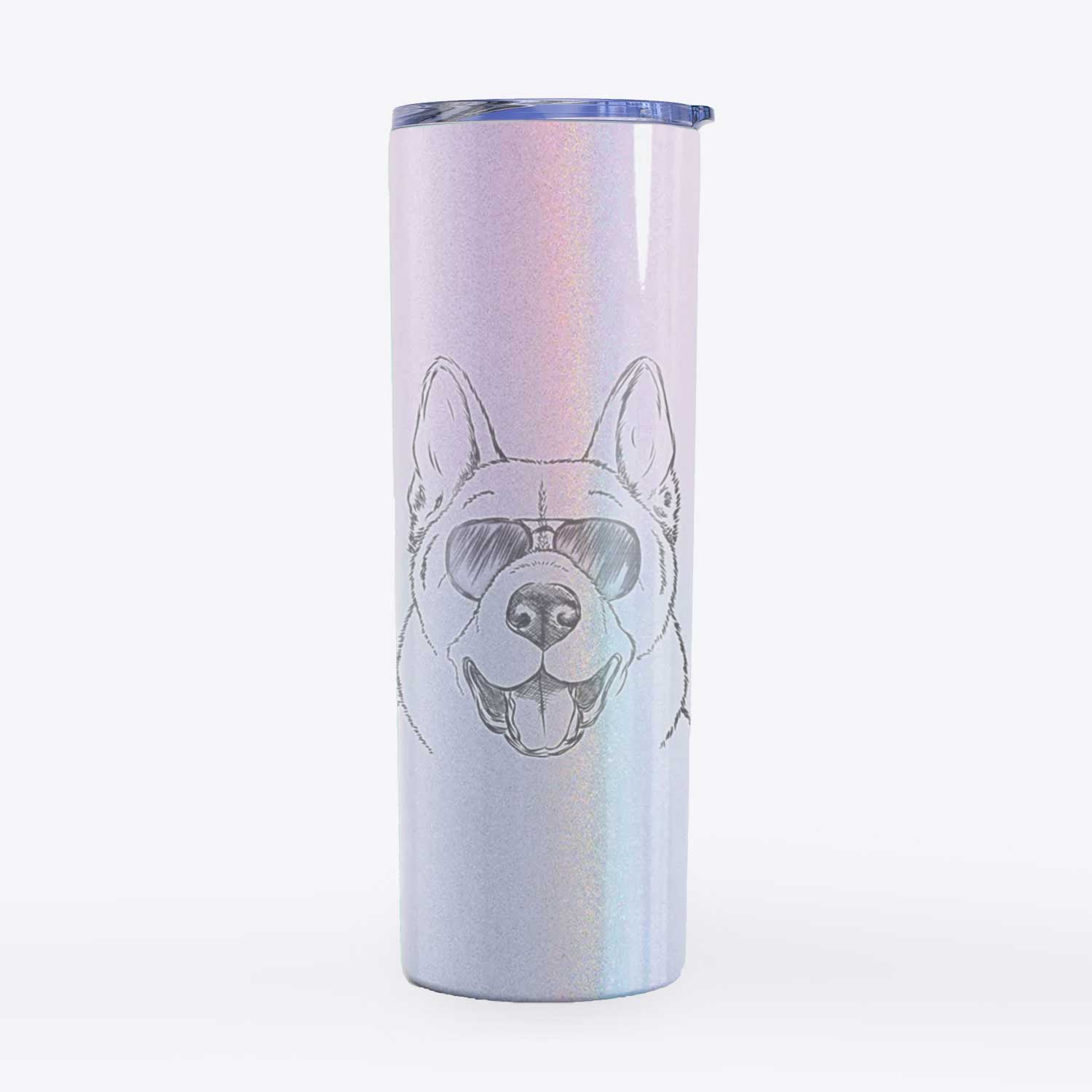 Baku the Akita - 20oz Skinny Tumbler