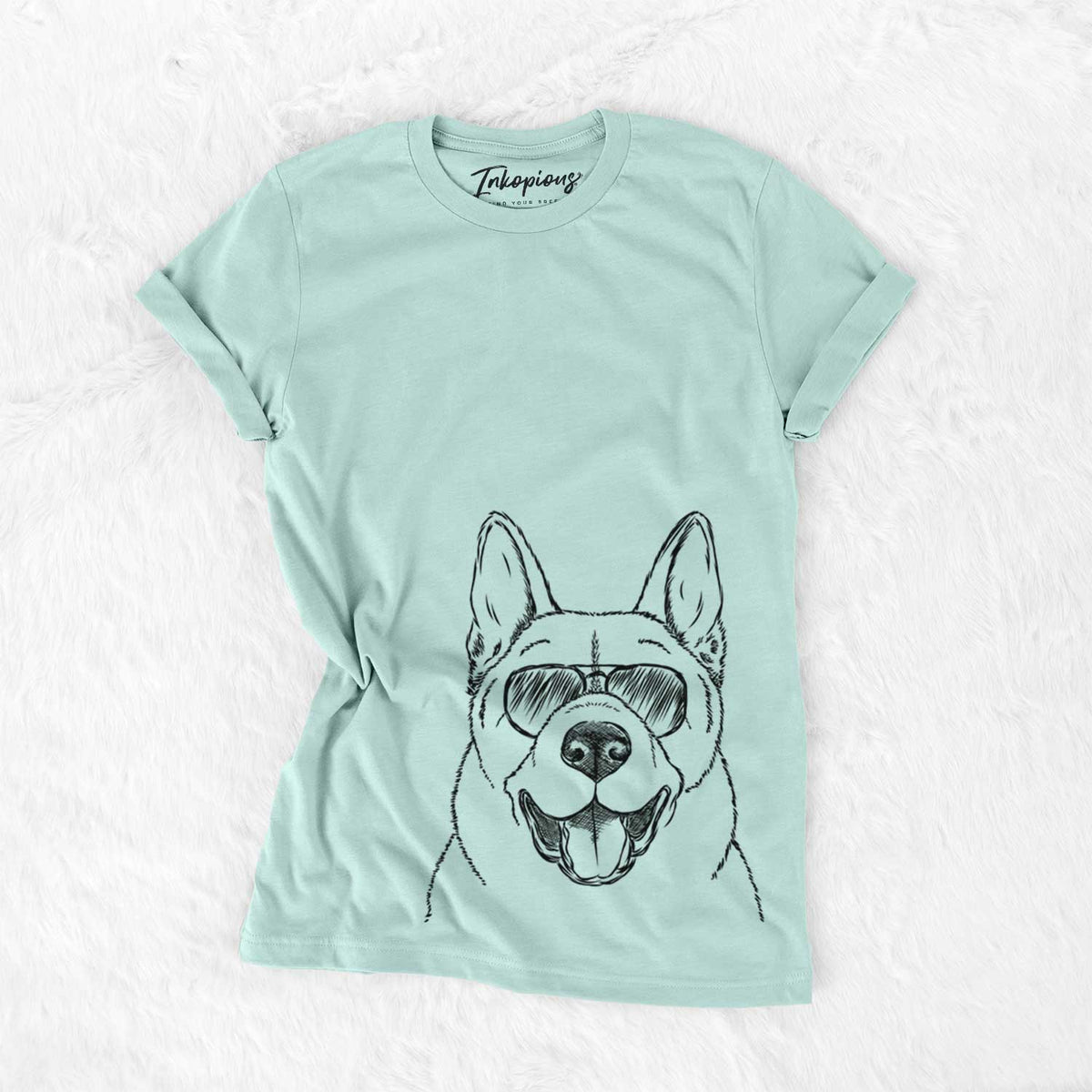 Aviator Baku the Akita - Unisex Crewneck