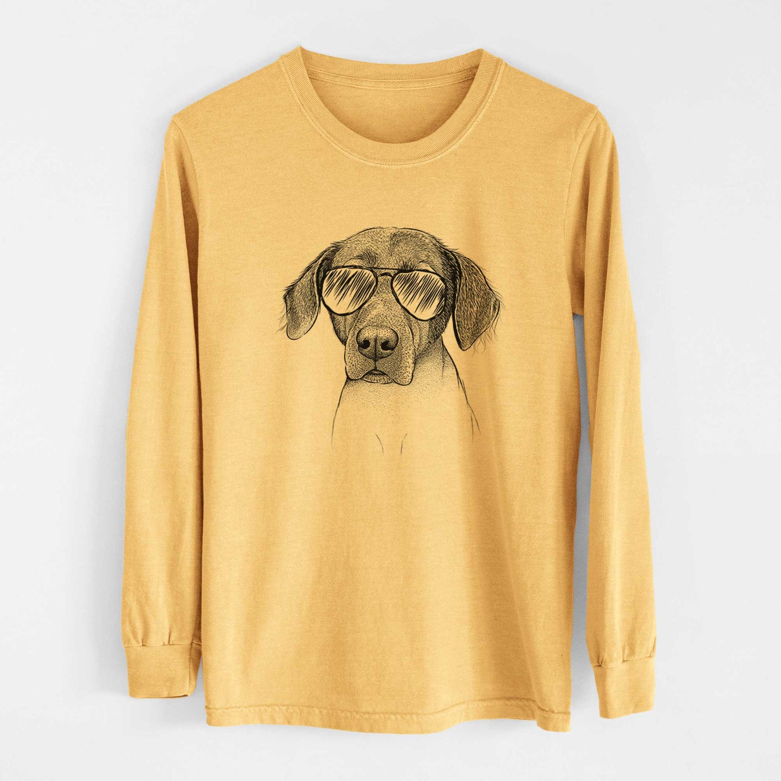 Aviators Baldwin the Mixed Breed - Heavyweight 100% Cotton Long Sleeve