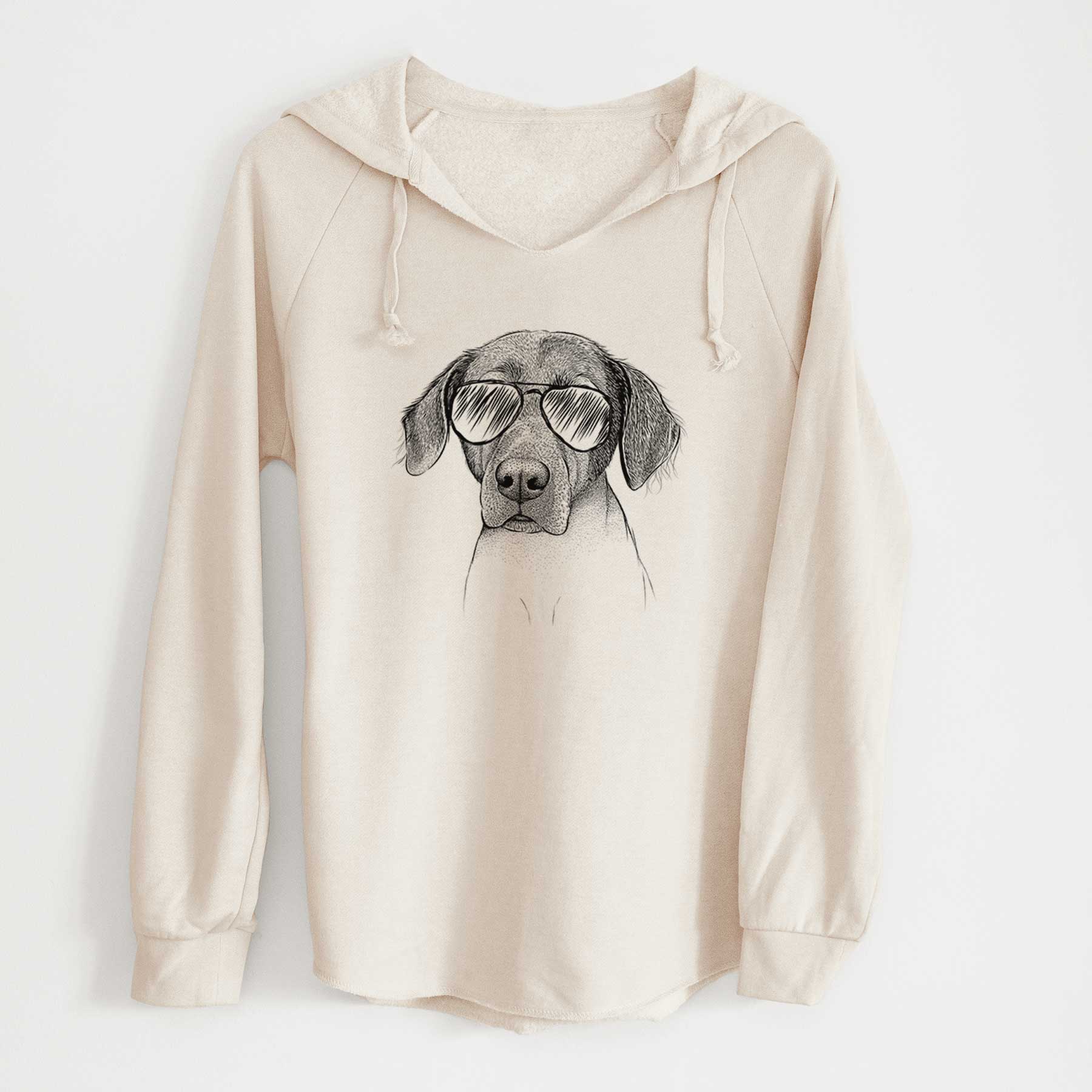 Aviator Baldwin the Mixed Breed - Cali Wave Hooded Sweatshirt