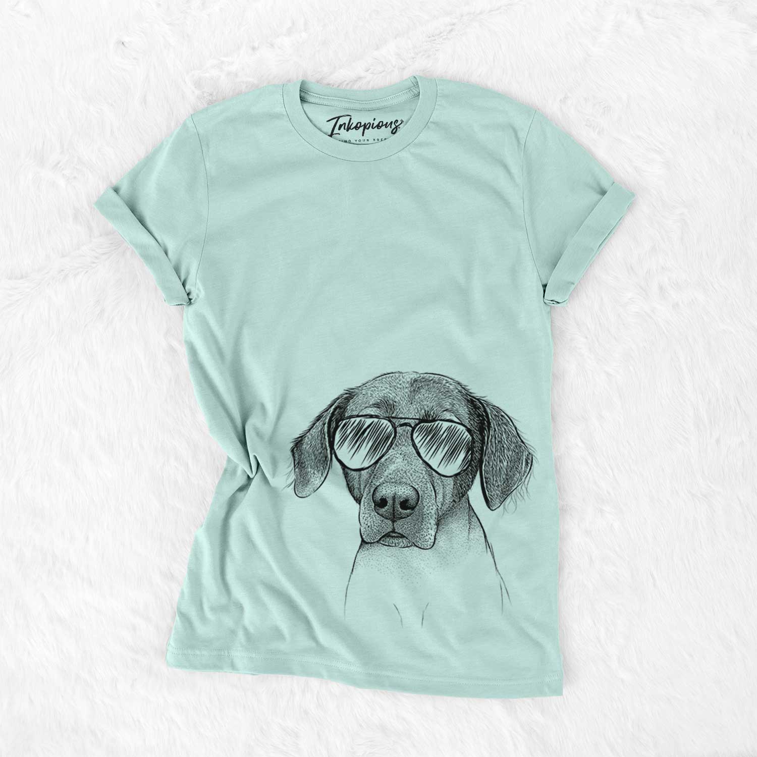 Aviator Baldwin the Mixed Breed - Unisex Crewneck