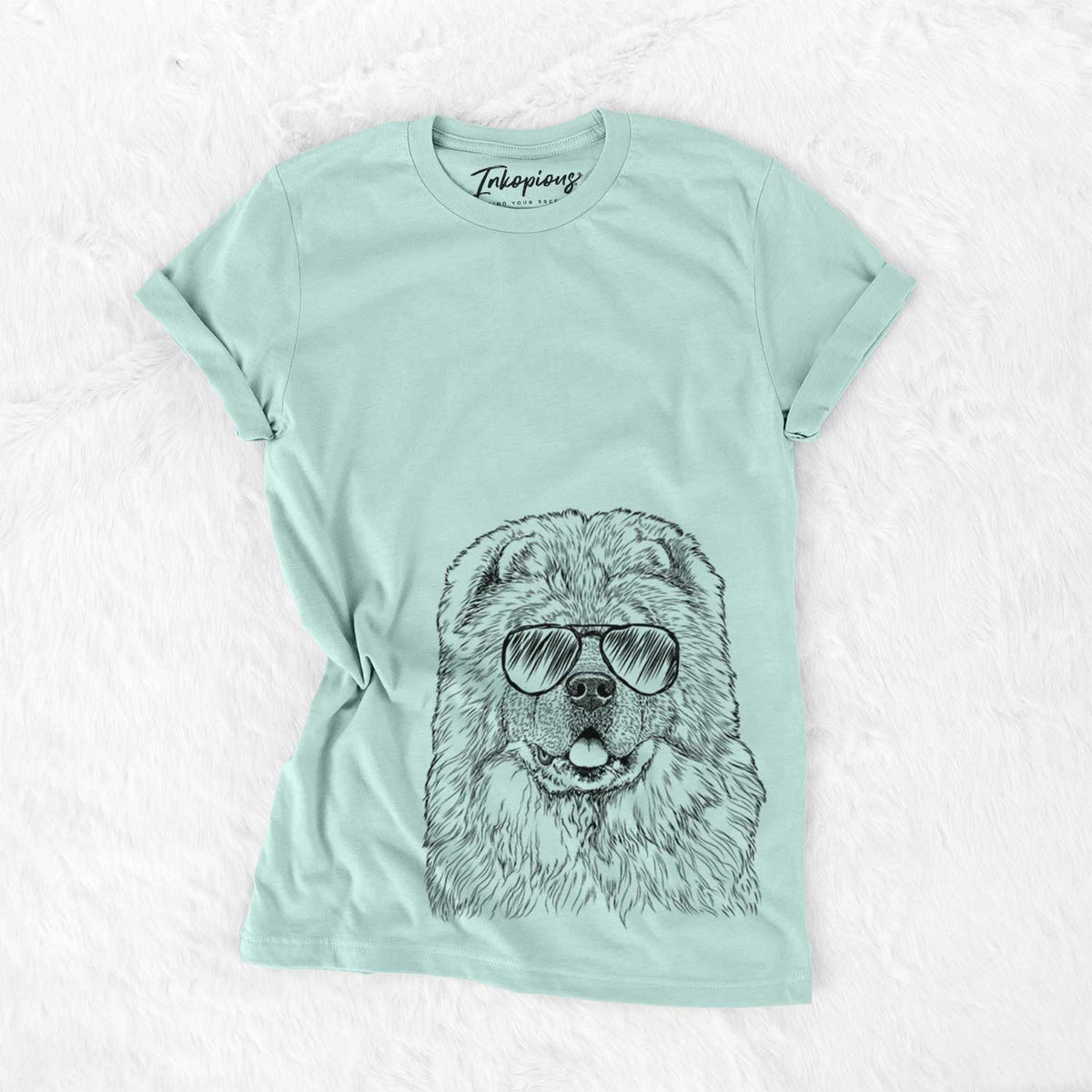 Aviator Baloo the Chow Chow - Unisex Crewneck