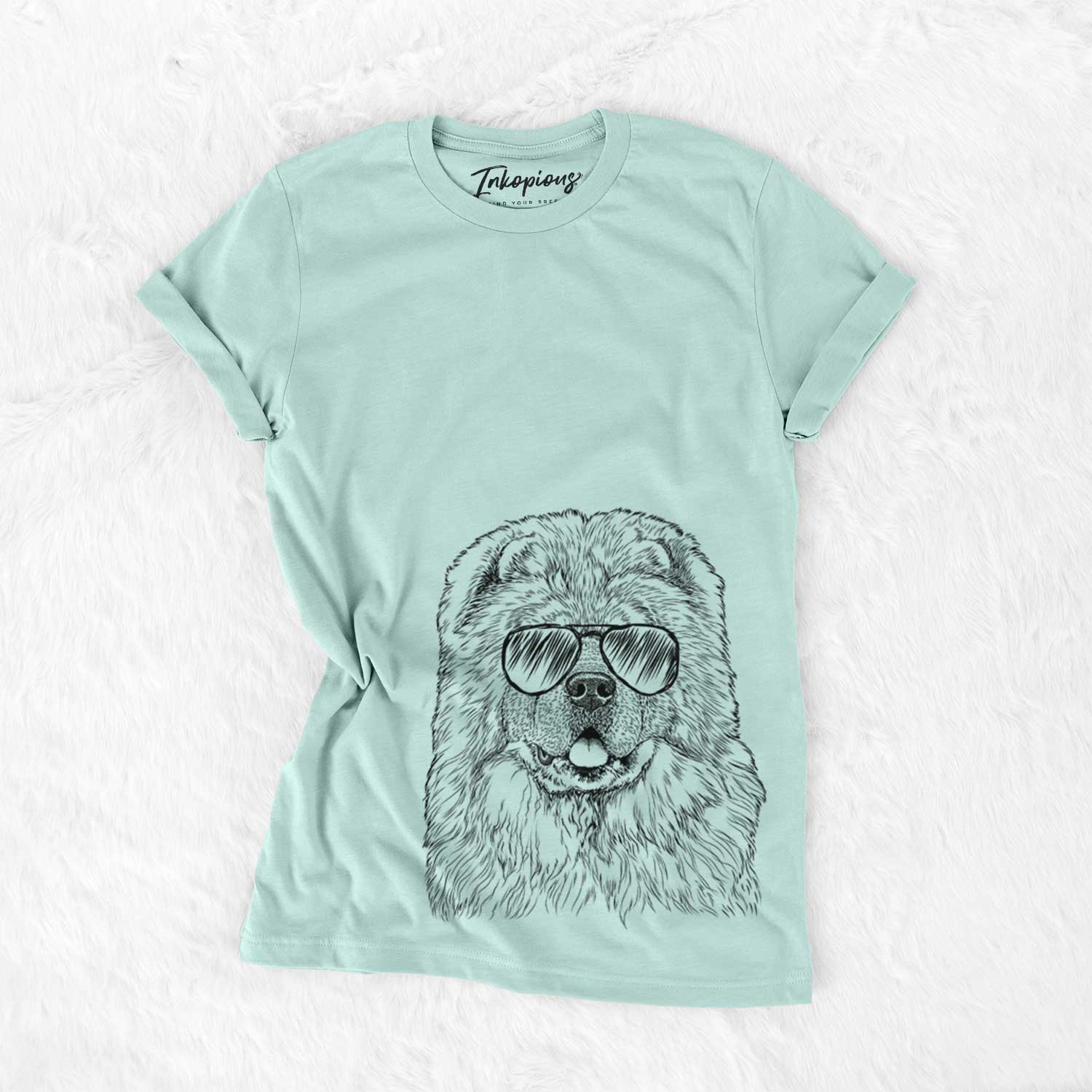 Aviator Baloo the Chow Chow - Unisex Crewneck