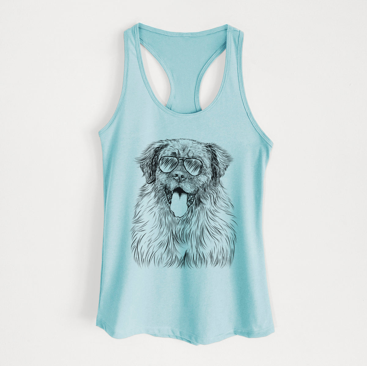 Bamboo the Leonberger - Women's Racerback Tanktop
