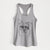 Bandit the Boston Terrier - Women's Racerback Tanktop