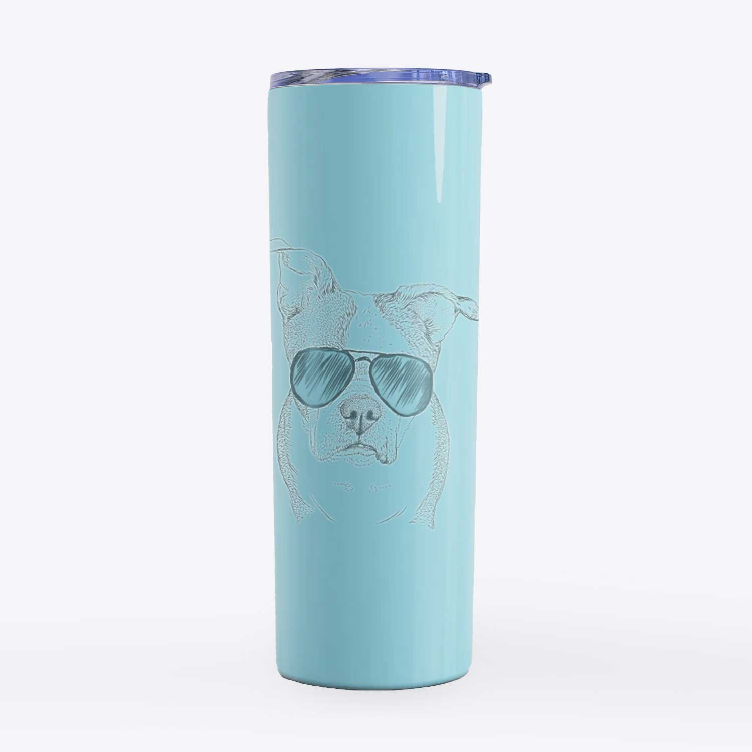 Bandit the Boston Terrier - 20oz Skinny Tumbler