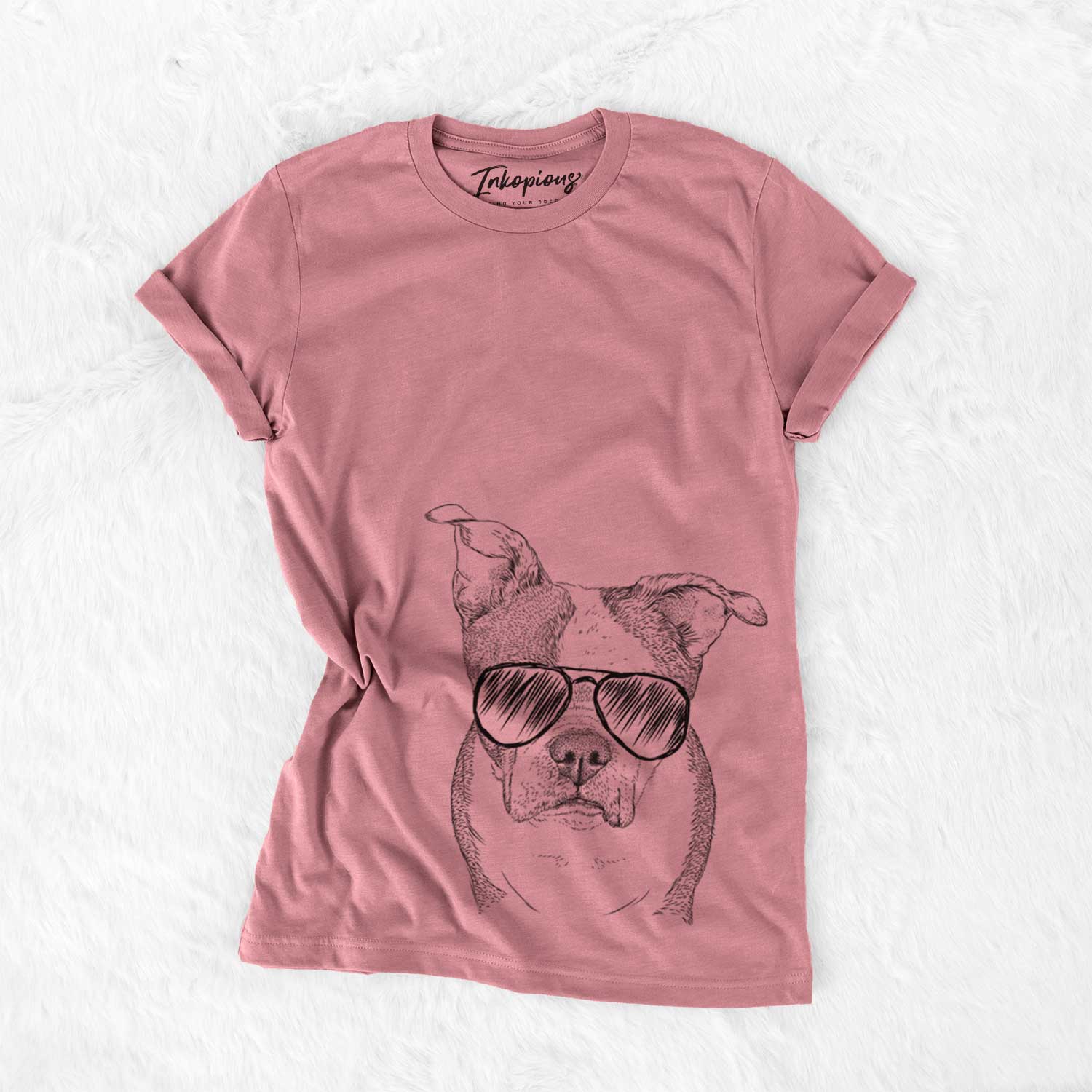 Aviator Bandit the Boston Terrier - Unisex Crewneck