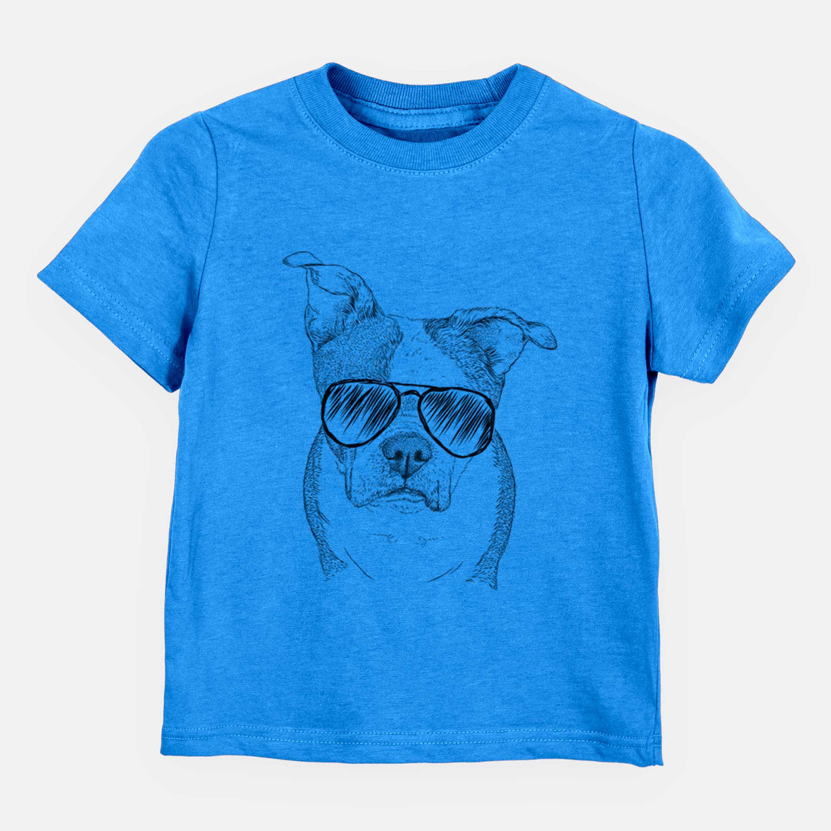 Aviator Bandit the Boston Terrier - Kids/Youth/Toddler Shirt
