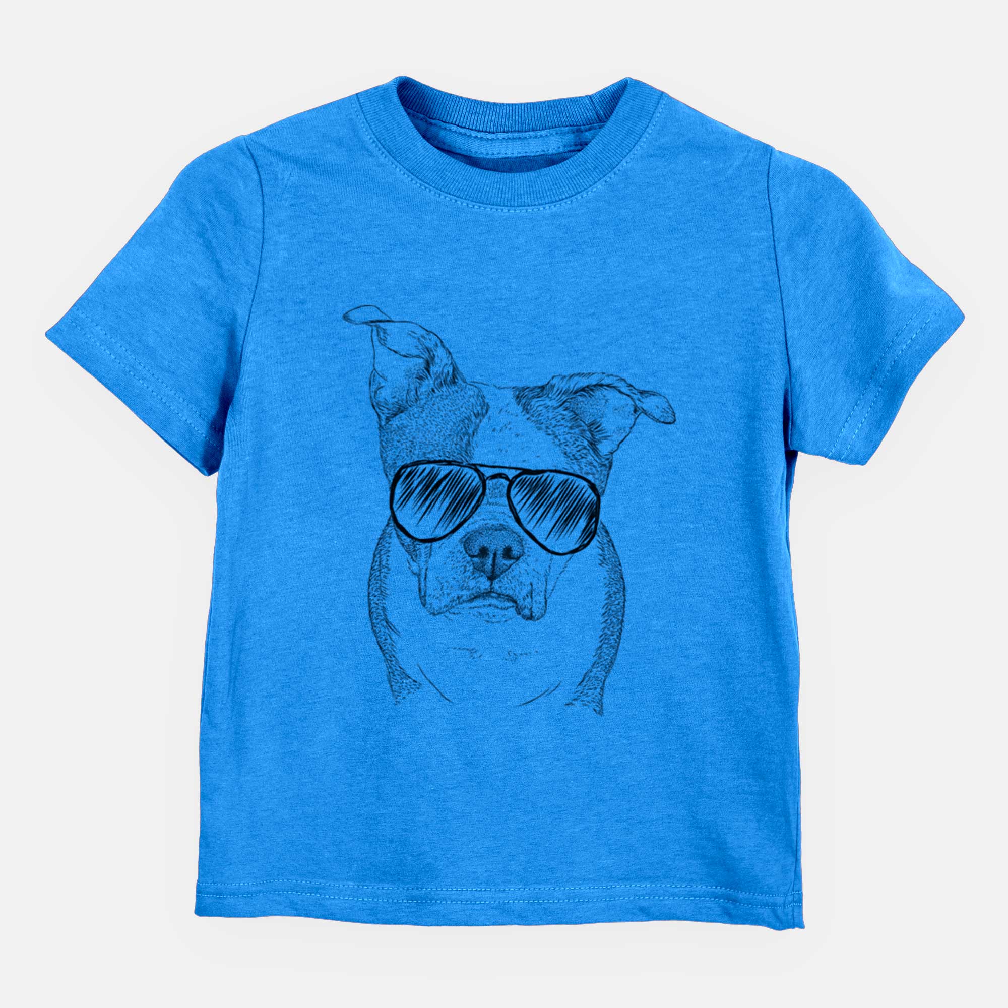 Aviator Bandit the Boston Terrier - Kids/Youth/Toddler Shirt