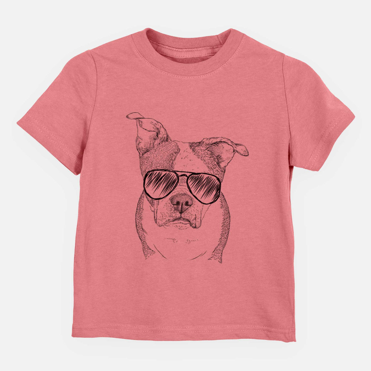 Aviator Bandit the Boston Terrier - Kids/Youth/Toddler Shirt