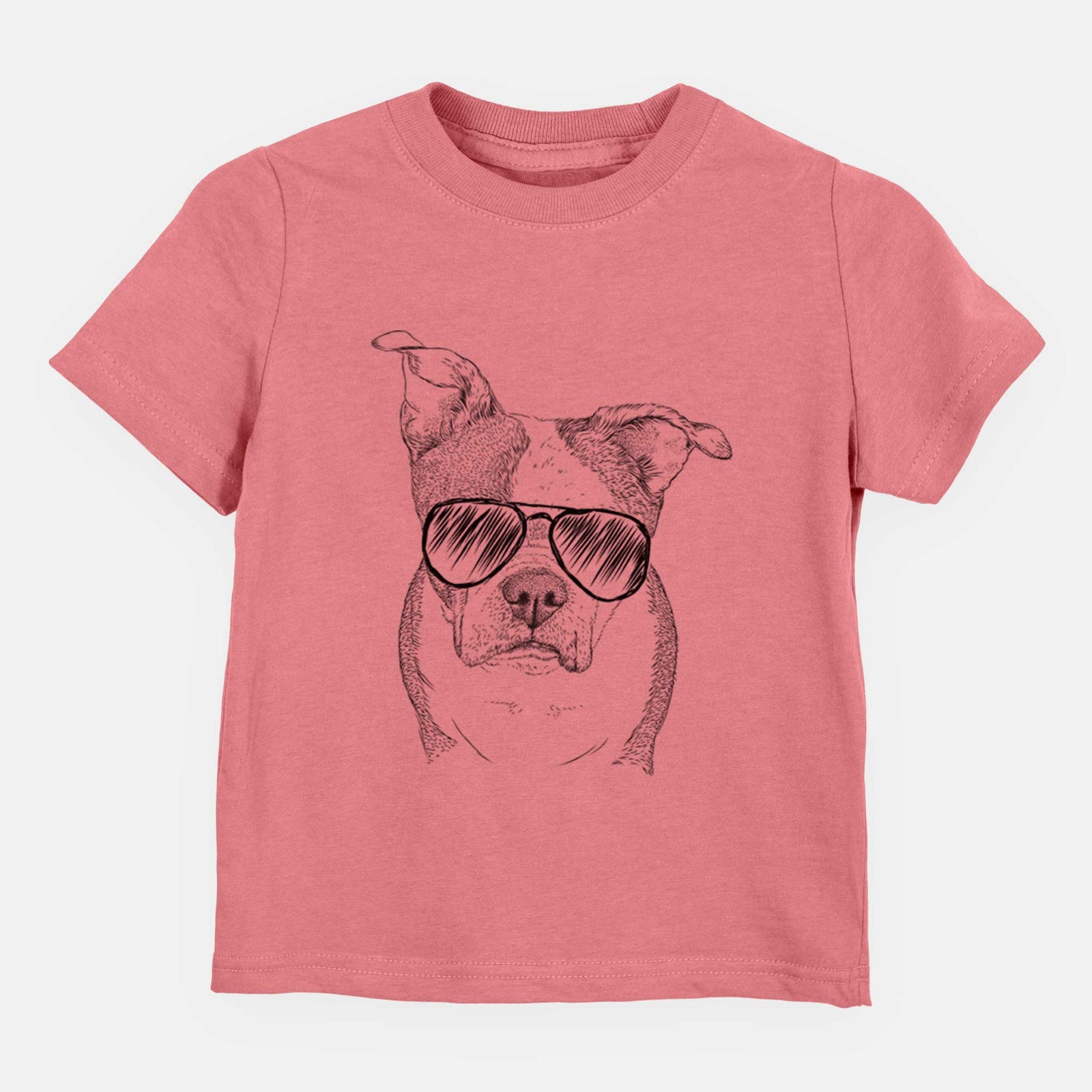 Aviator Bandit the Boston Terrier - Kids/Youth/Toddler Shirt