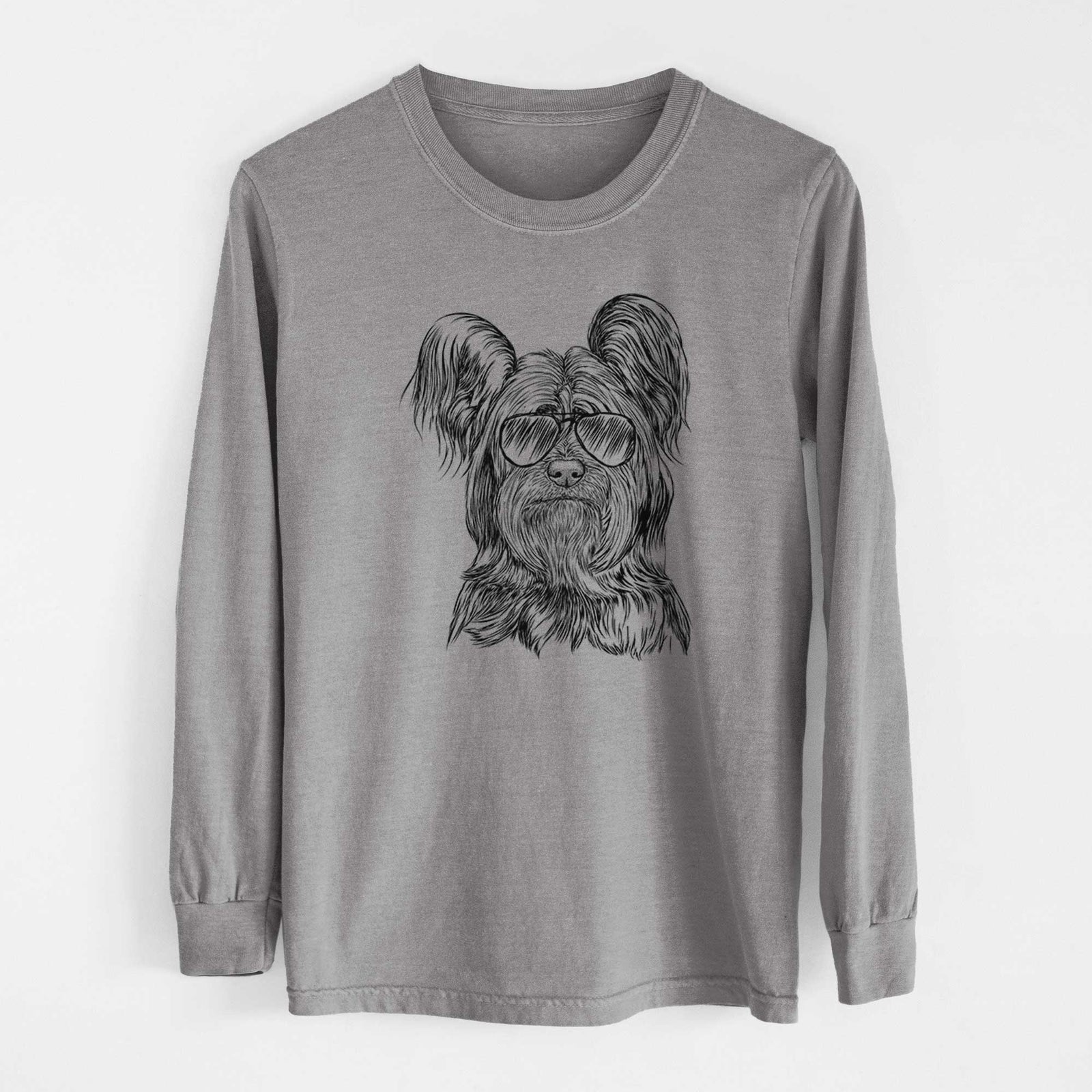 Aviators Bandit the Skye Terrier - Heavyweight 100% Cotton Long Sleeve