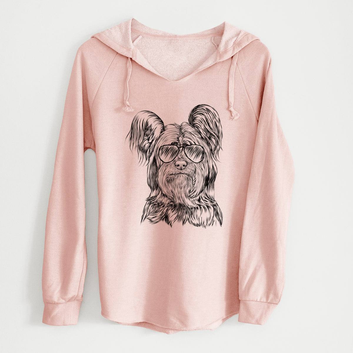 Aviator Bandit the Skye Terrier - Cali Wave Hooded Sweatshirt