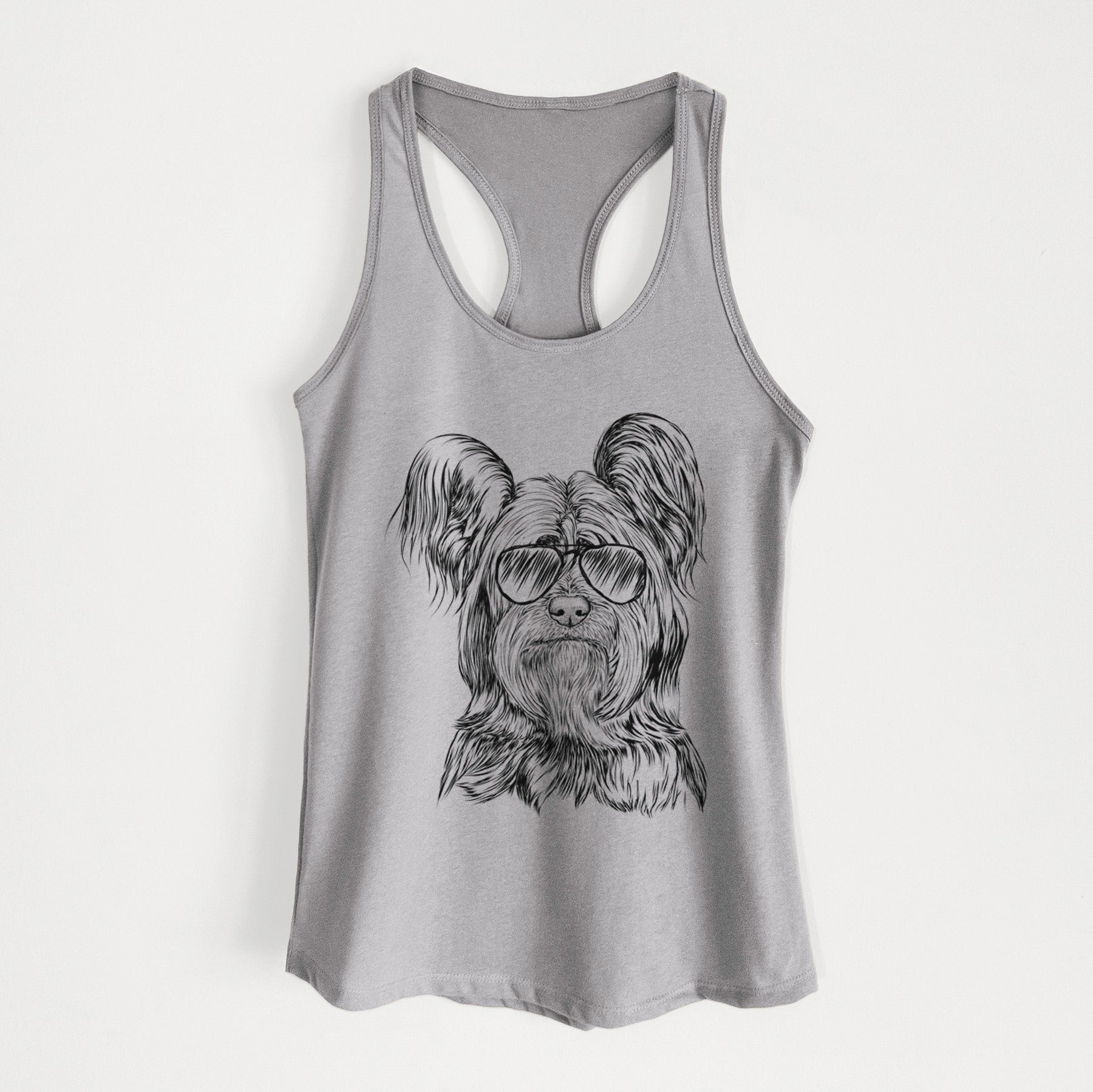 Bandit the Skye Terrier - Women's Racerback Tanktop