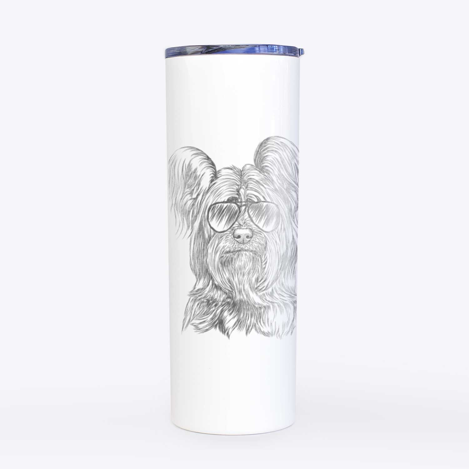 Bandit the Skye Terrier - 20oz Skinny Tumbler