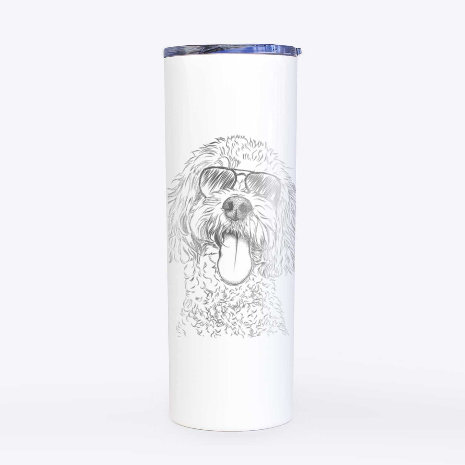 Barney the Cavachon - 20oz Skinny Tumbler