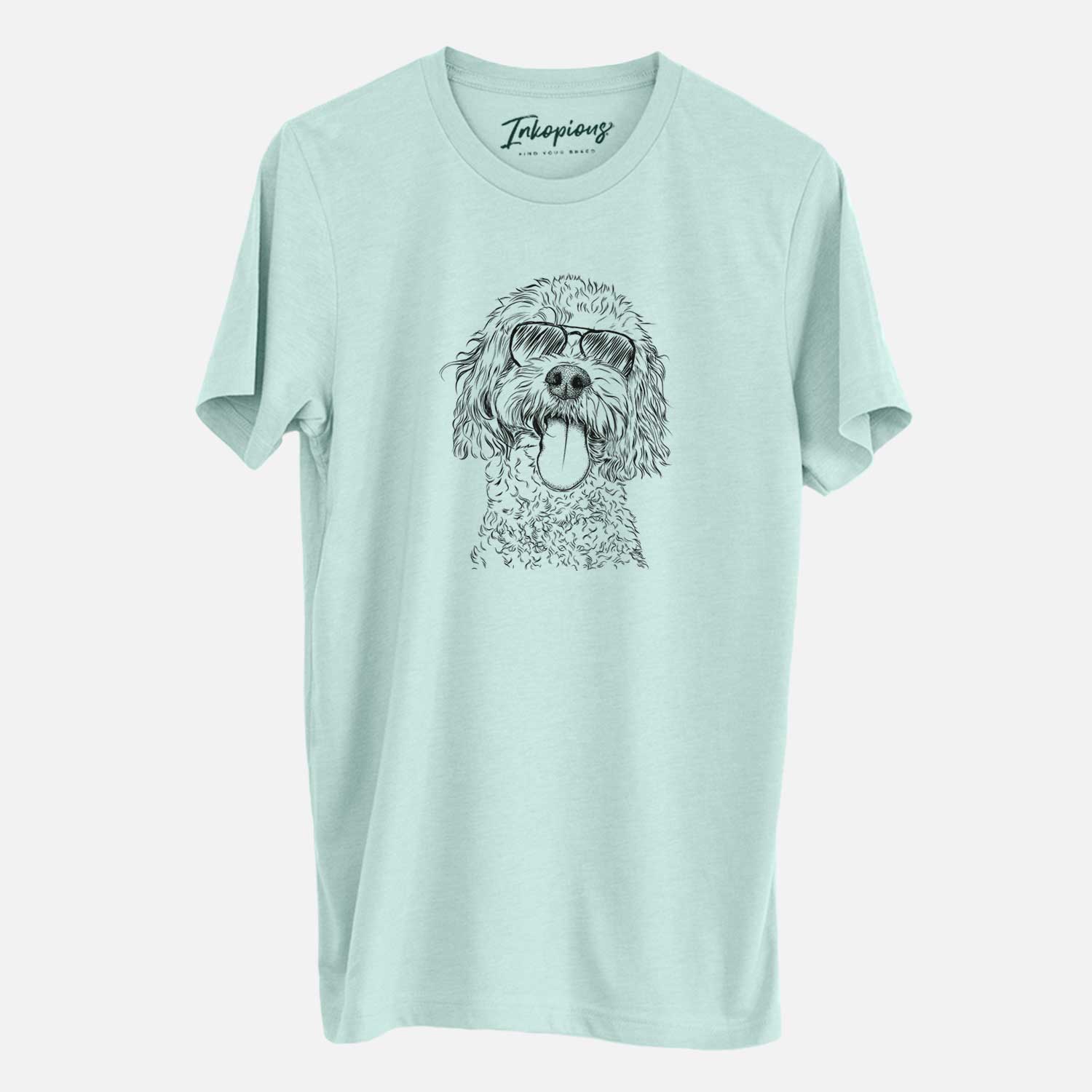 Aviator Barney the Cavachon - Unisex Crewneck