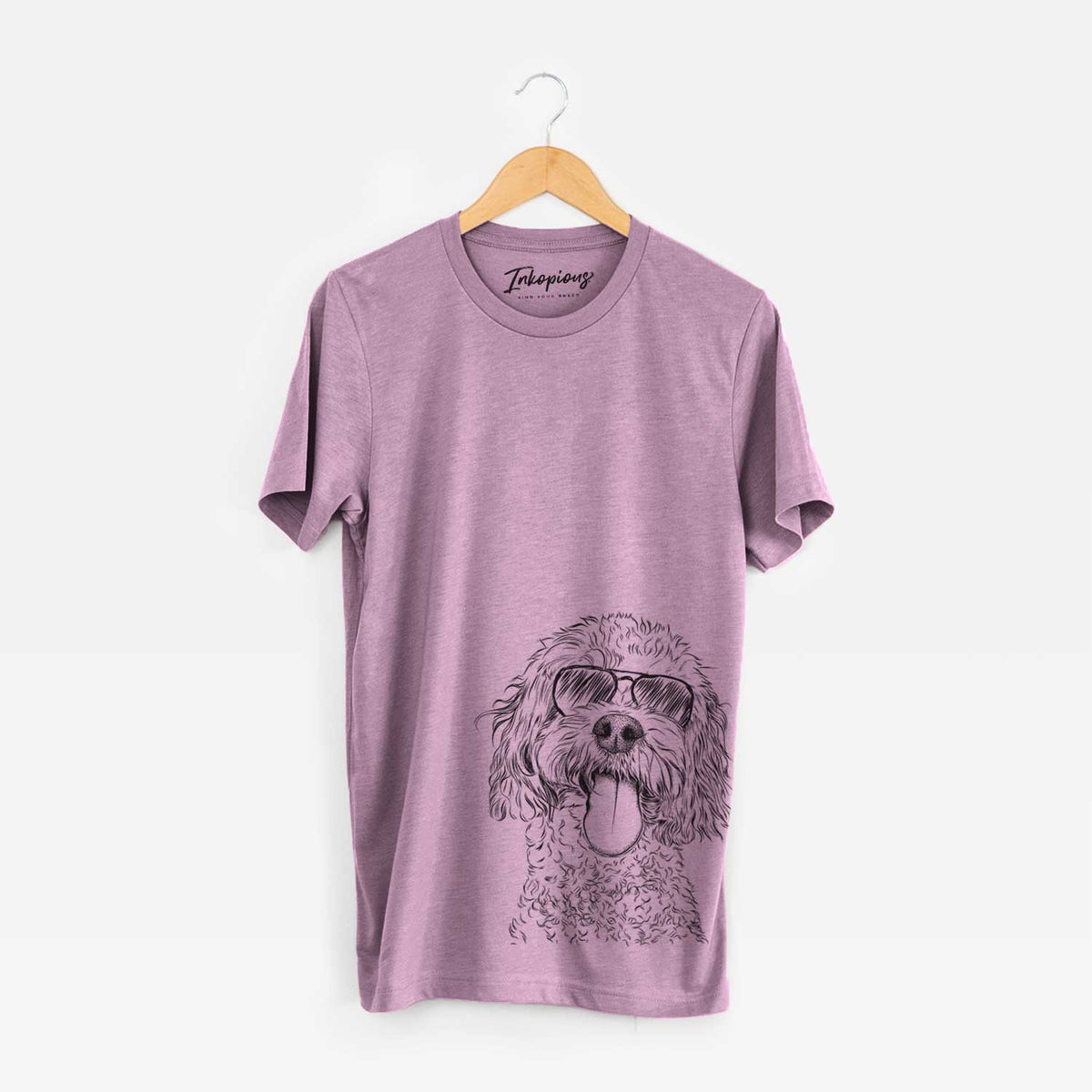 Aviator Barney the Cavachon - Unisex Crewneck