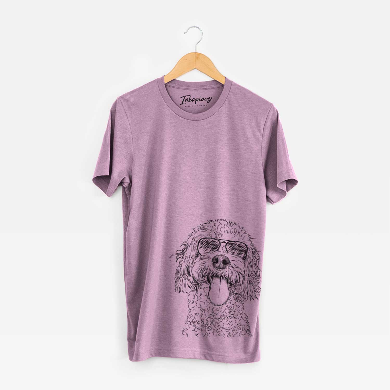 Aviator Barney the Cavachon - Unisex Crewneck