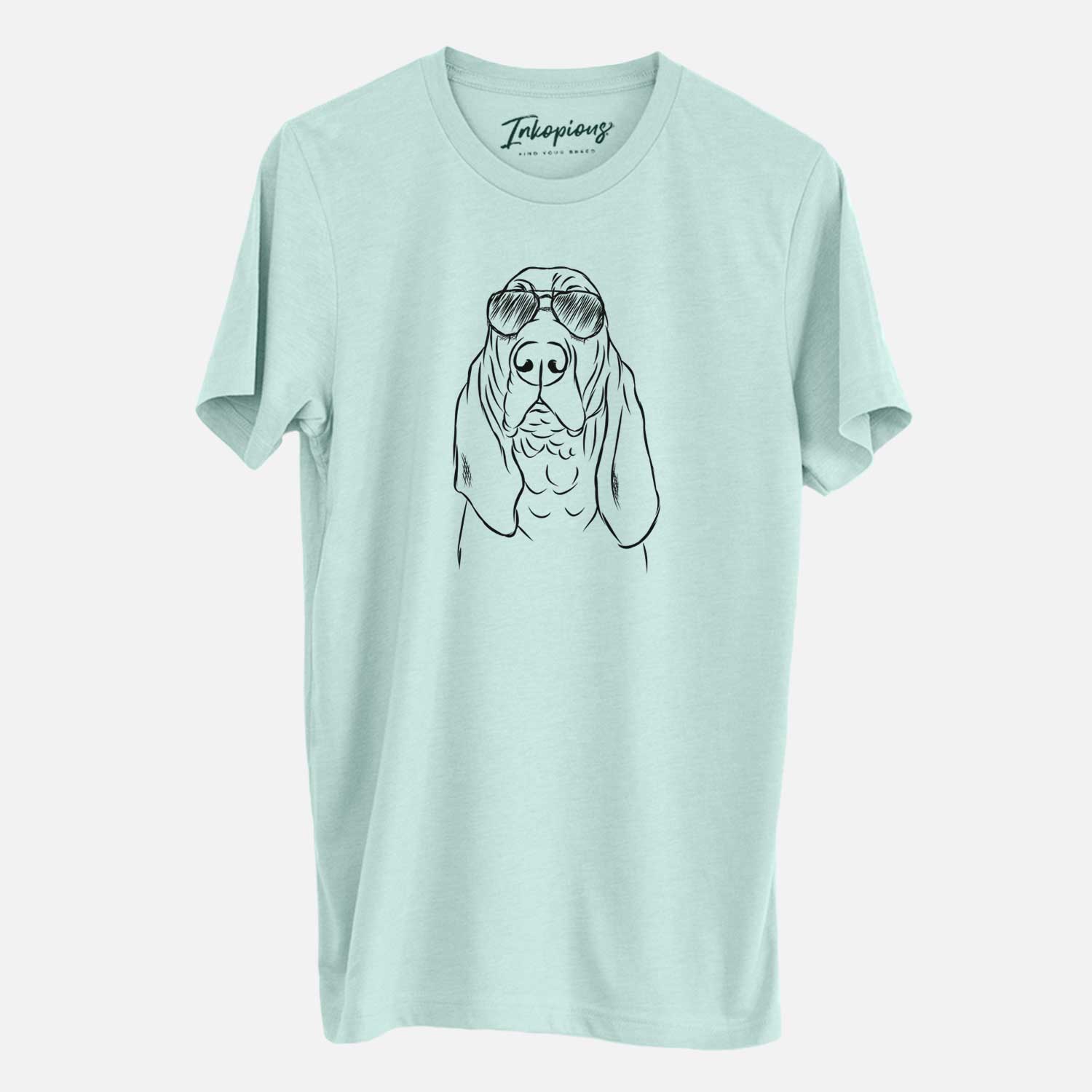 Aviator Baron the Bloodhound - Unisex Crewneck