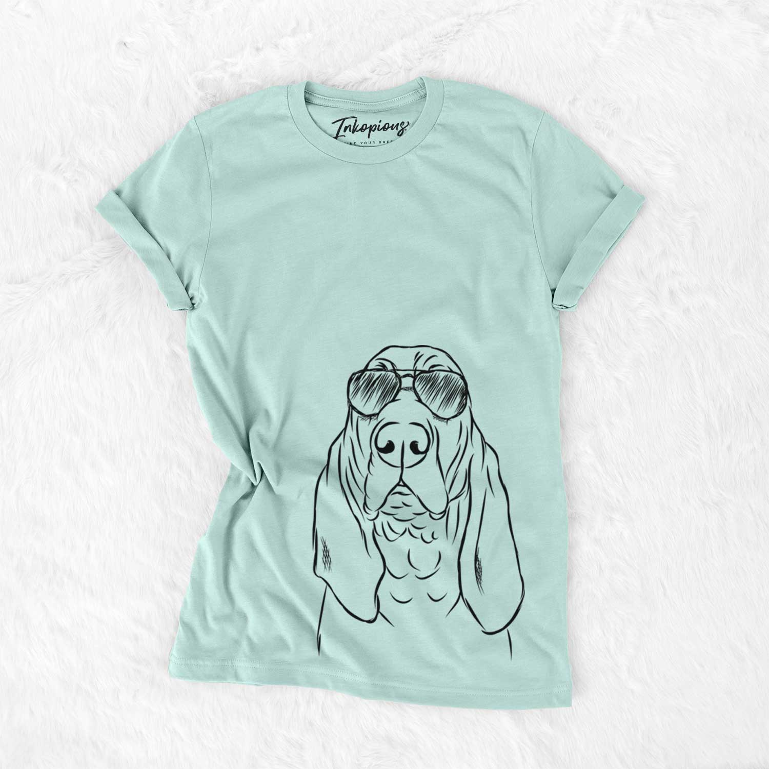 Aviator Baron the Bloodhound - Unisex Crewneck