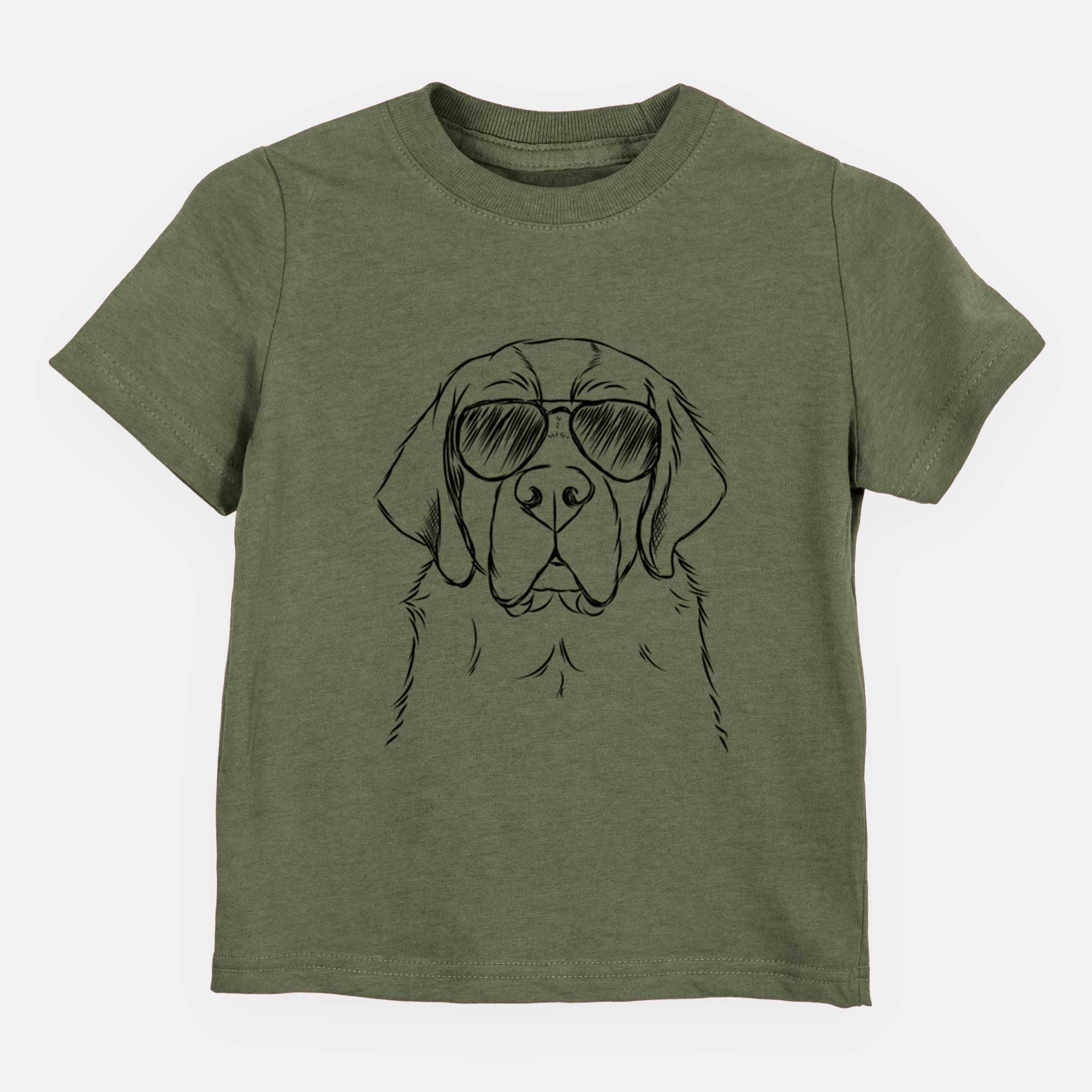 Aviator Barry the Saint Bernard - Kids/Youth/Toddler Shirt