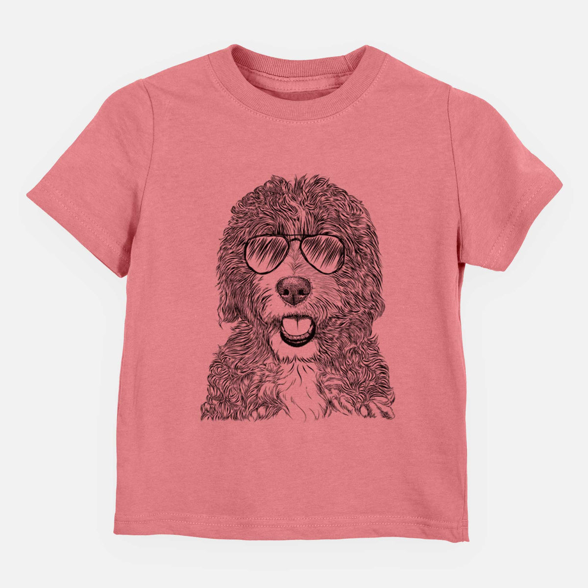Aviator Bash the Bernedoodle - Kids/Youth/Toddler Shirt