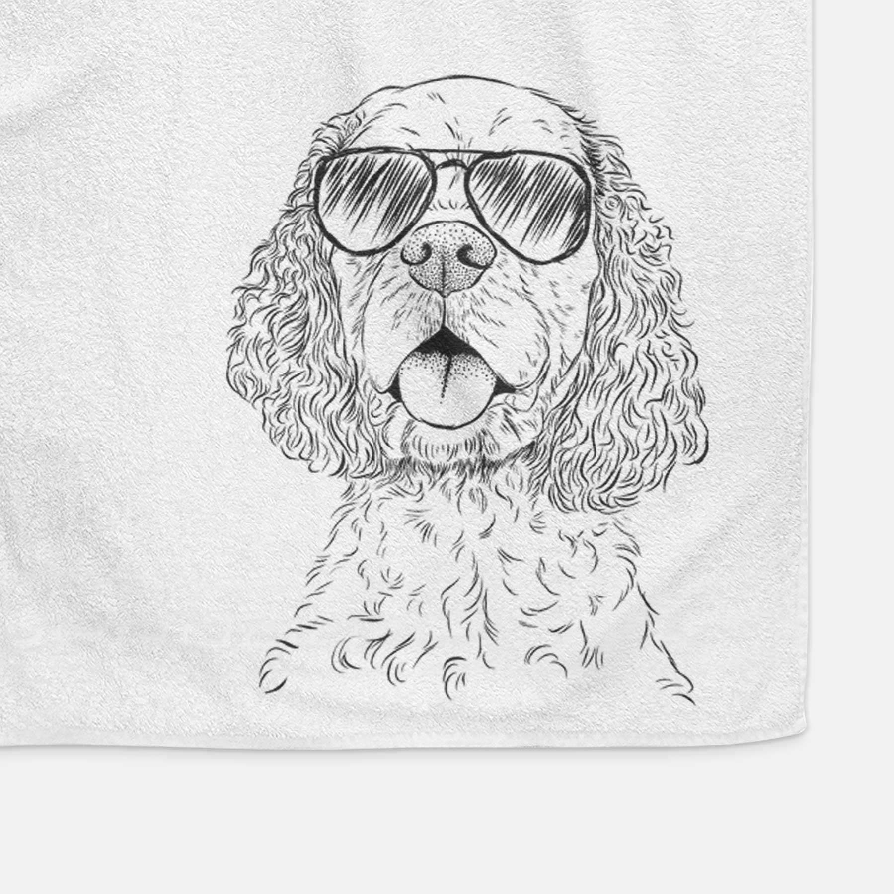 Baxter the American Cocker Spaniel Decorative Hand Towel