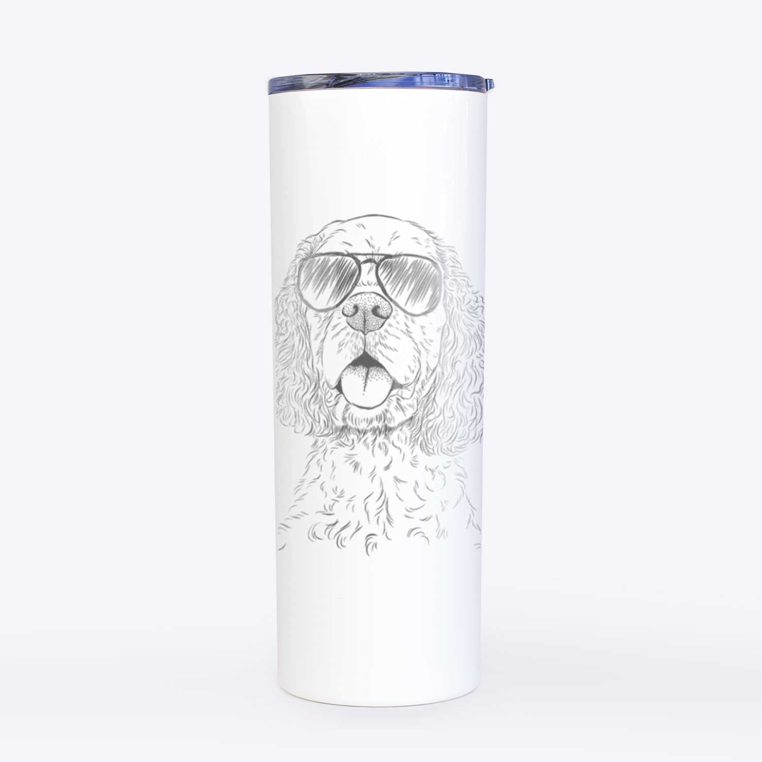 Baxter the American Cocker Spaniel - 20oz Skinny Tumbler