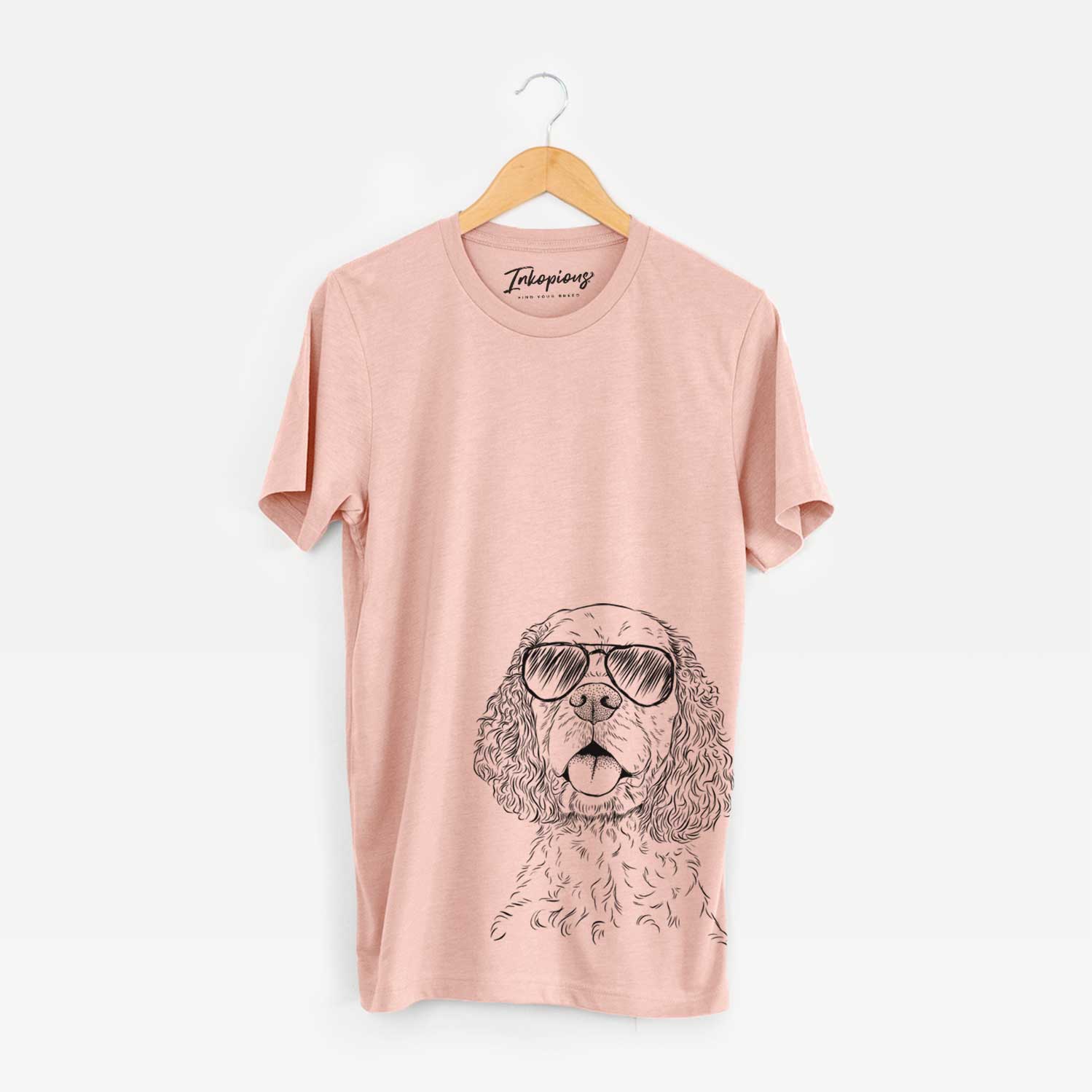 Aviator Baxter the American Cocker Spaniel - Unisex Crewneck