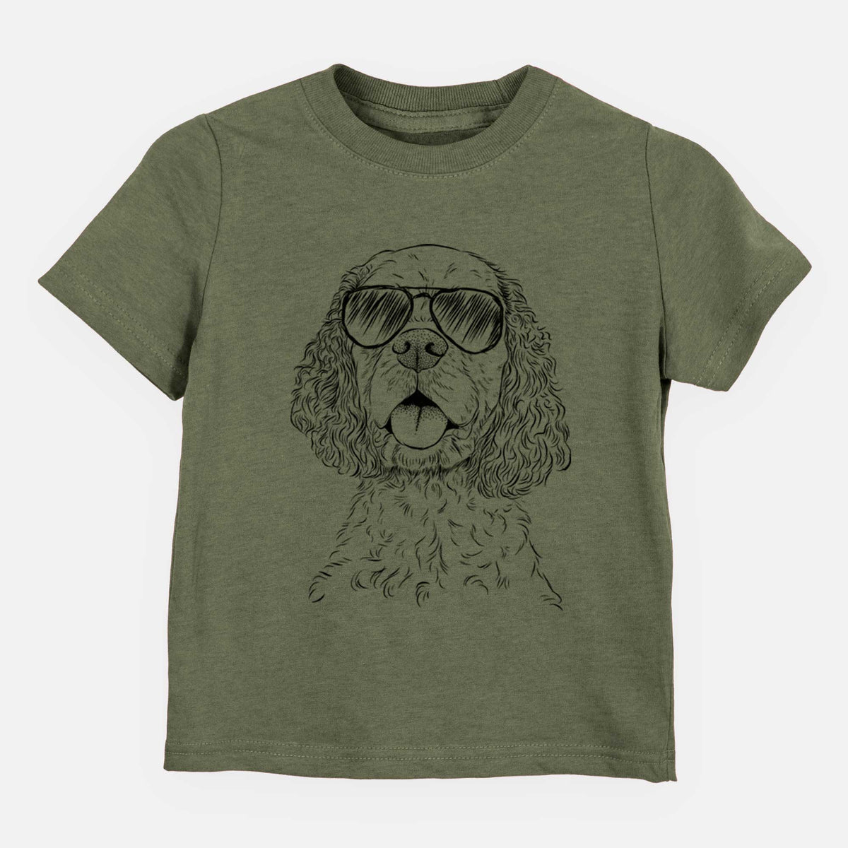 Aviator Baxter the American Cocker Spaniel - Kids/Youth/Toddler Shirt
