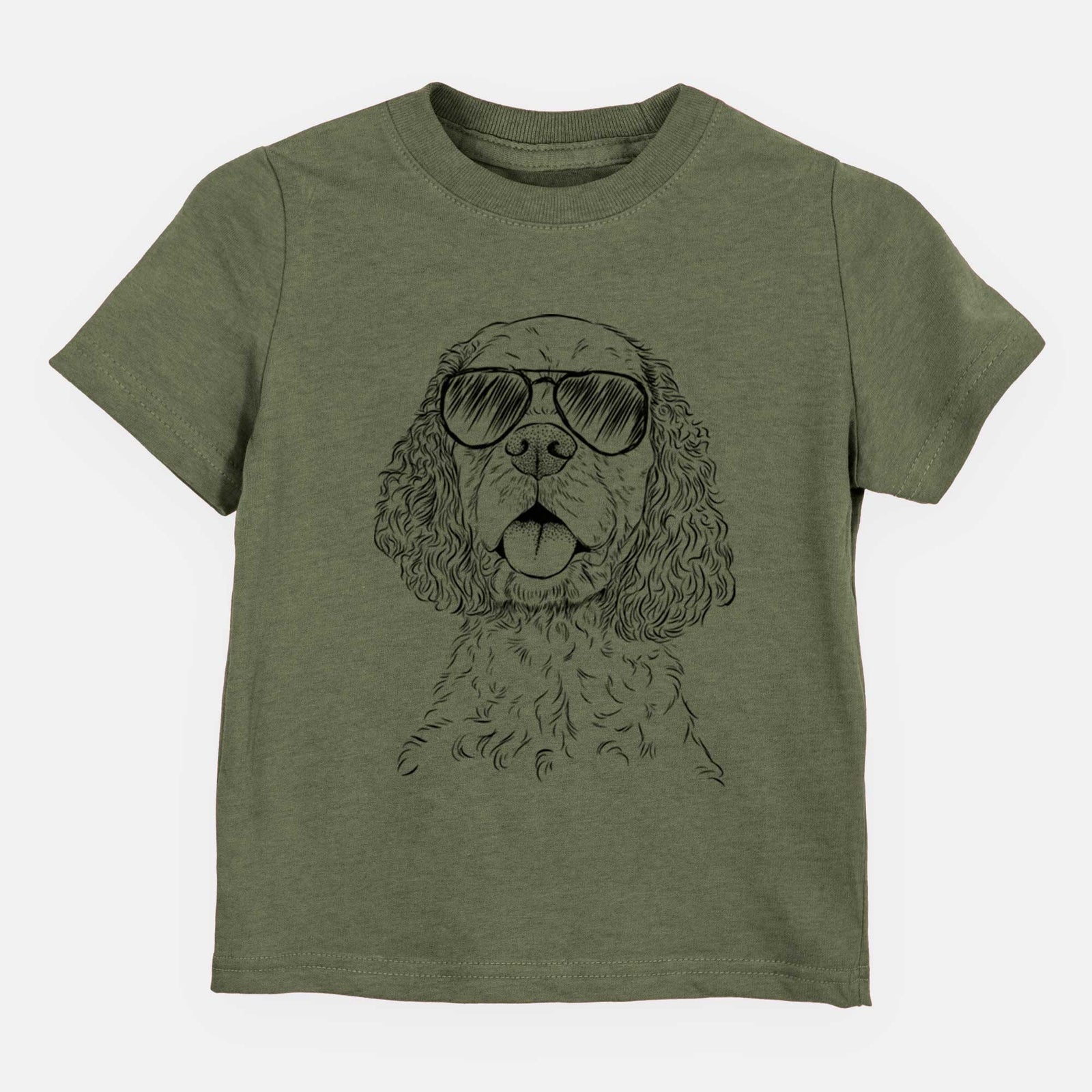 Aviator Baxter the American Cocker Spaniel - Kids/Youth/Toddler Shirt
