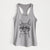 Bean the Boston Terrier - Women's Racerback Tanktop