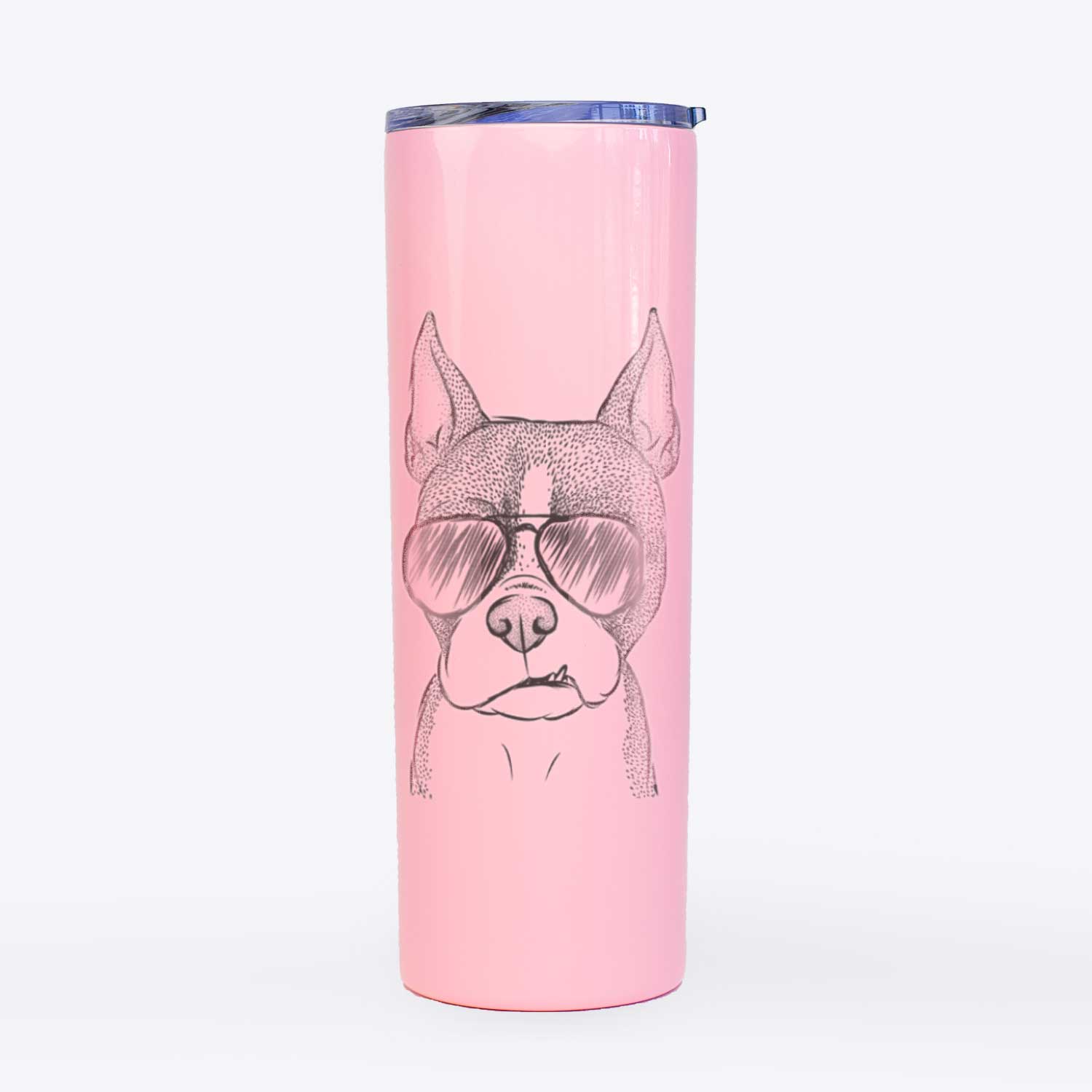 Bean the Boston Terrier - 20oz Skinny Tumbler