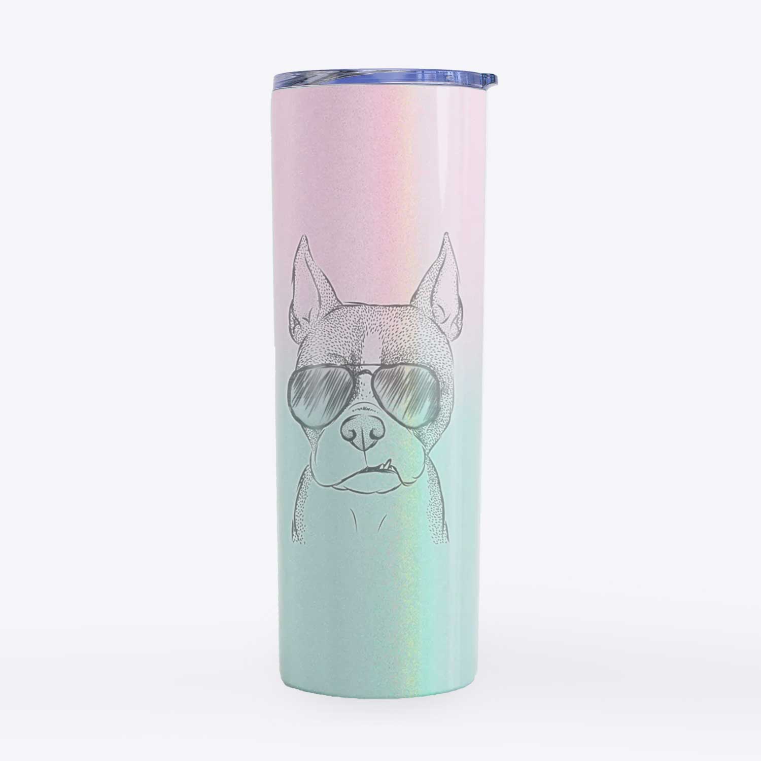 Bean the Boston Terrier - 20oz Skinny Tumbler