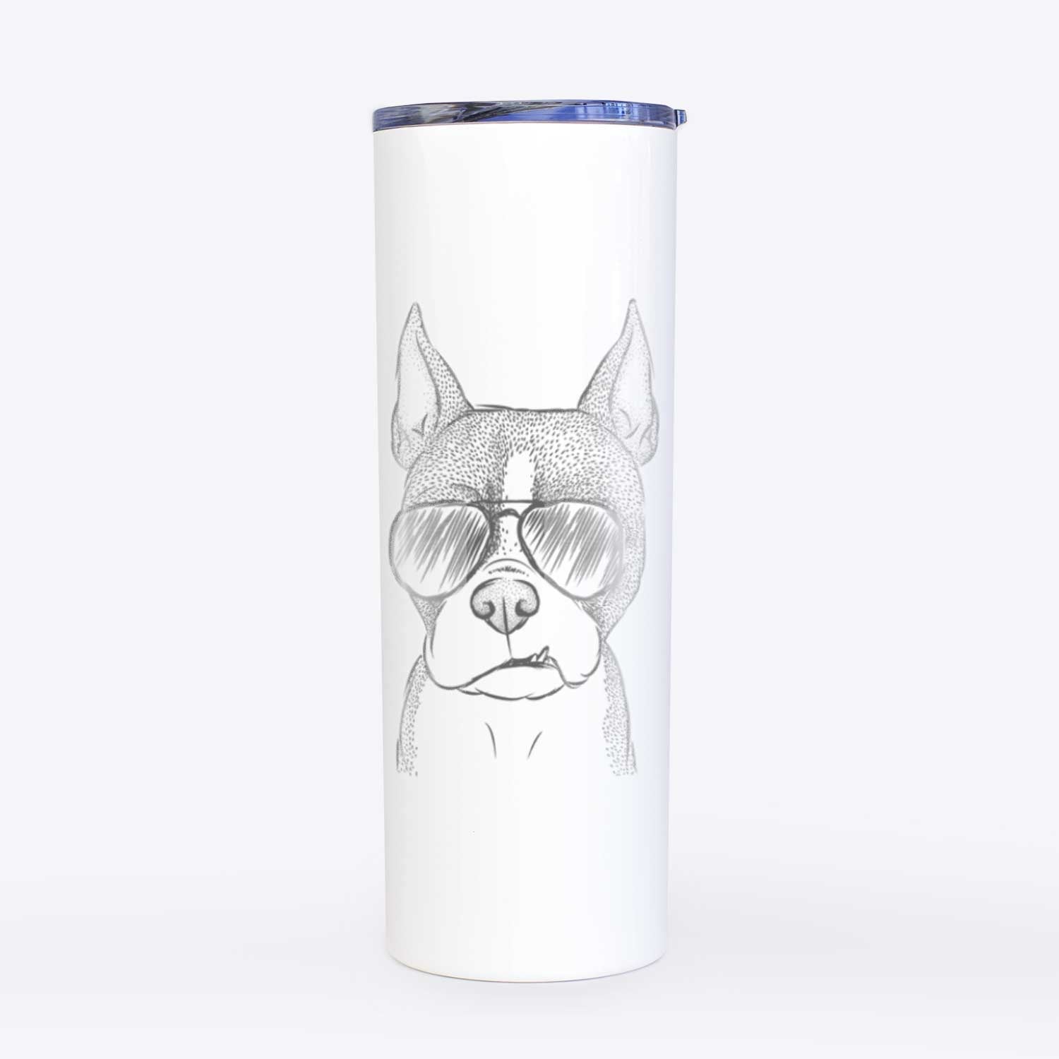 Bean the Boston Terrier - 20oz Skinny Tumbler