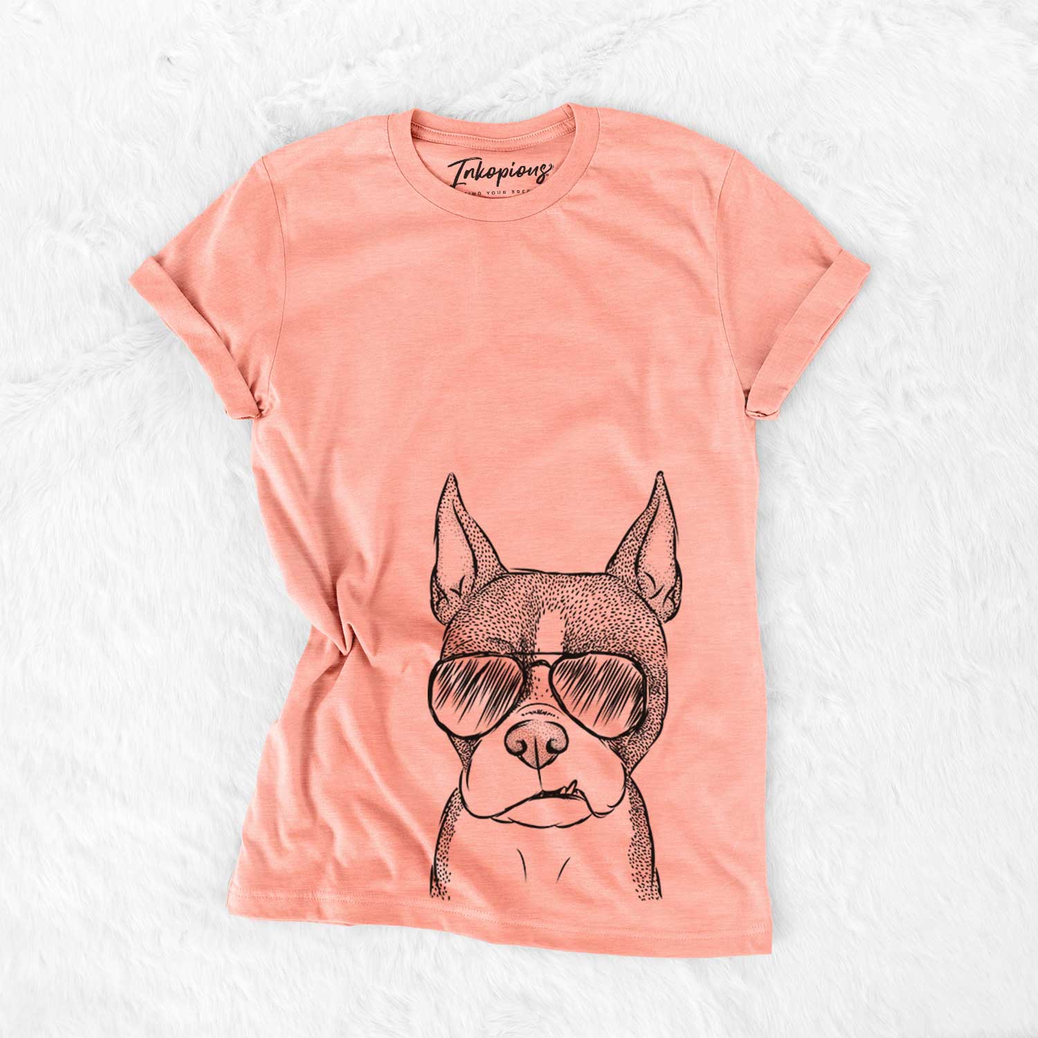 Bean the Boston Terrier - Bella Canvas Unisex Crewneck