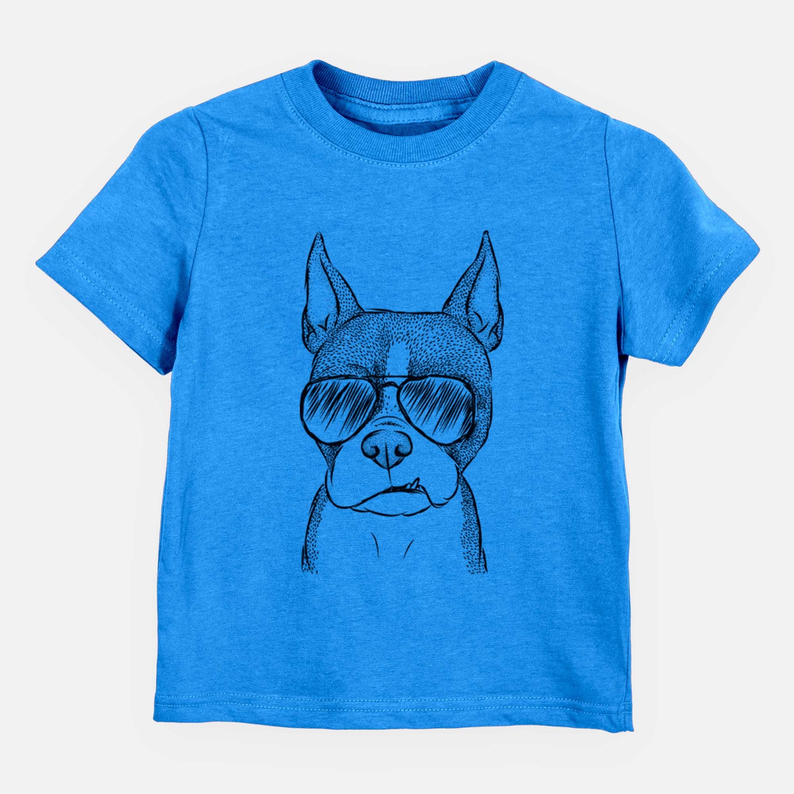 Aviator Bean the Boston Terrier - Kids/Youth/Toddler Shirt