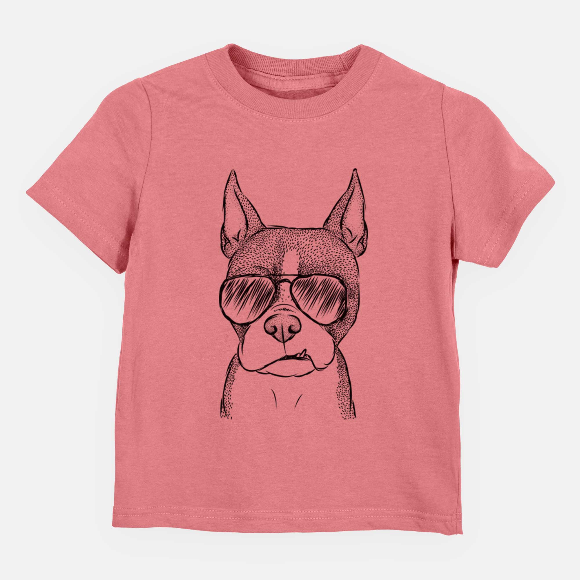 Aviator Bean the Boston Terrier - Kids/Youth/Toddler Shirt