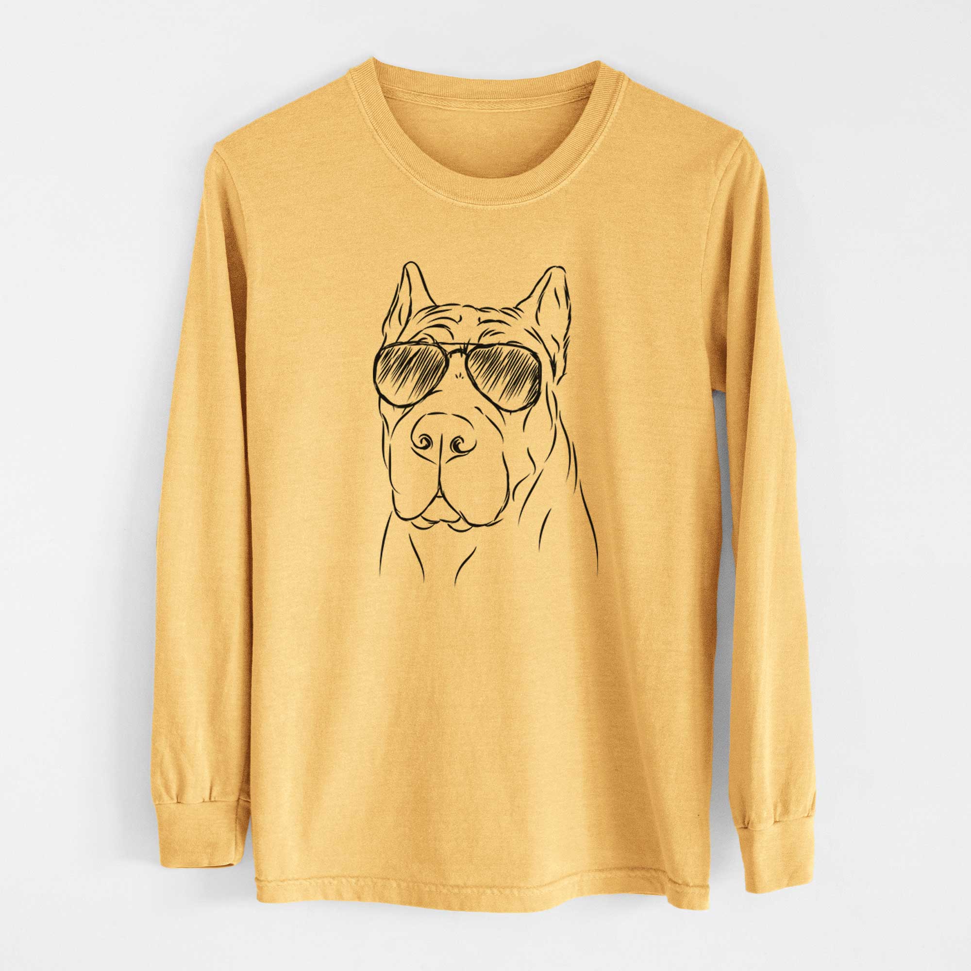 Aviators Bearson the Cane Corso - Heavyweight 100% Cotton Long Sleeve