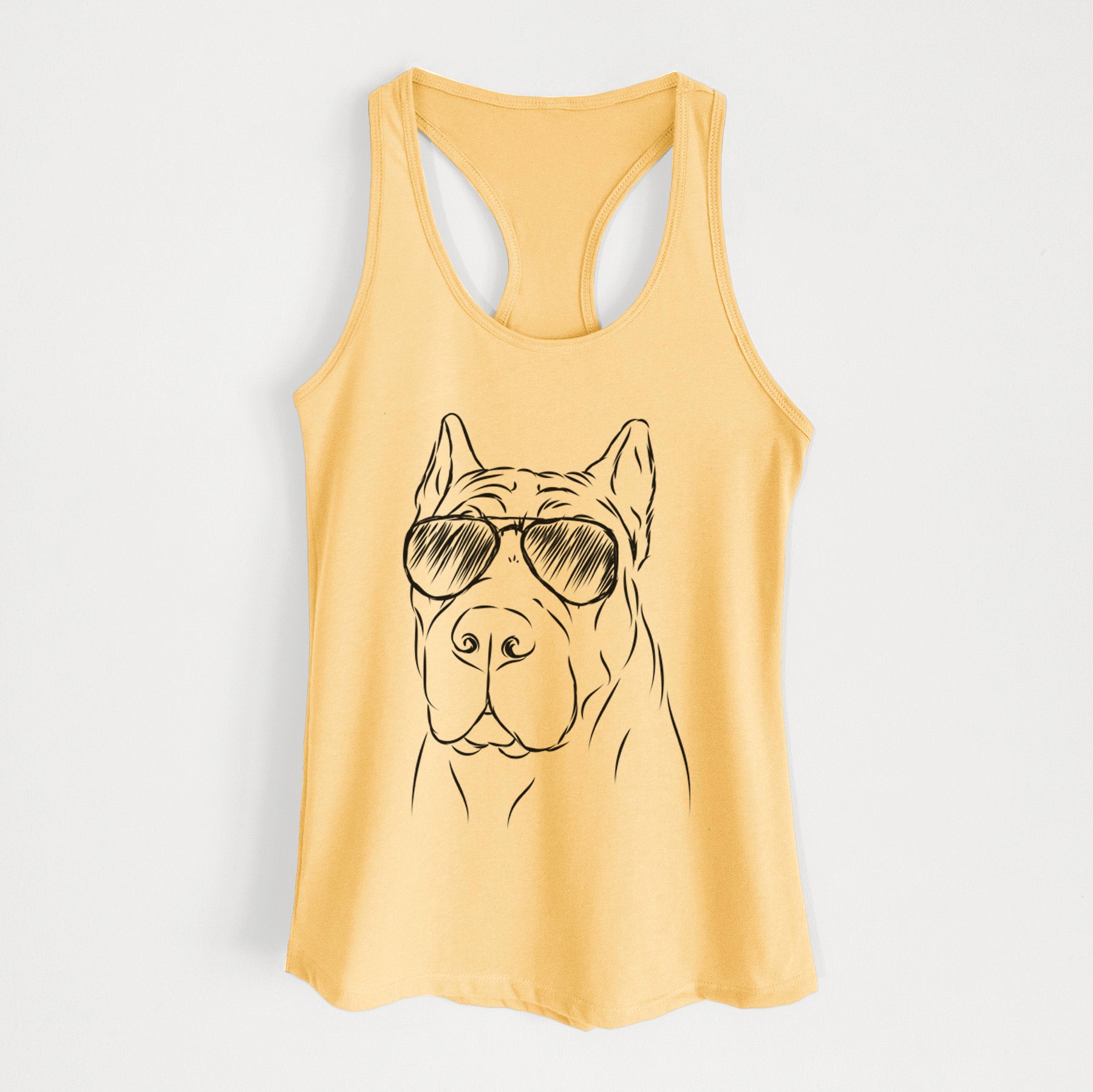 Bearson the Cane Corso - Women's Racerback Tanktop