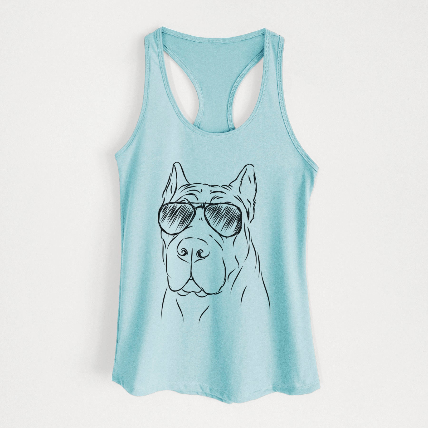 Bearson the Cane Corso - Women's Racerback Tanktop