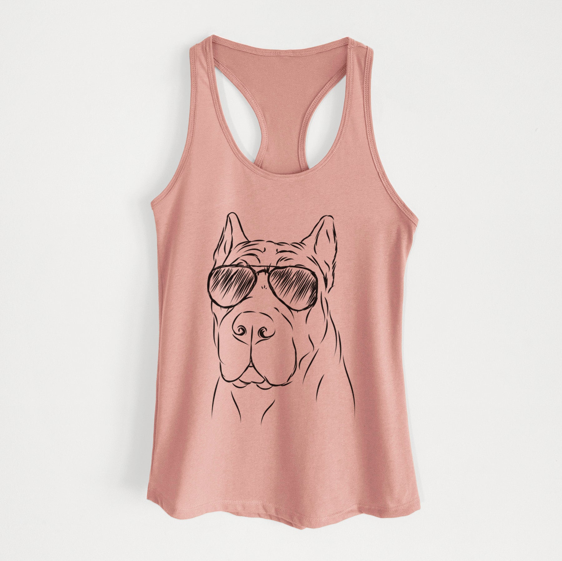 Bearson the Cane Corso - Women's Racerback Tanktop