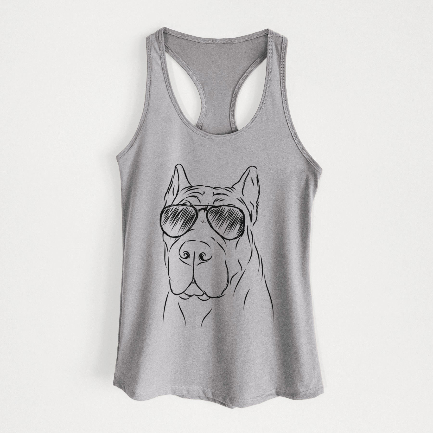 Bearson the Cane Corso - Women's Racerback Tanktop