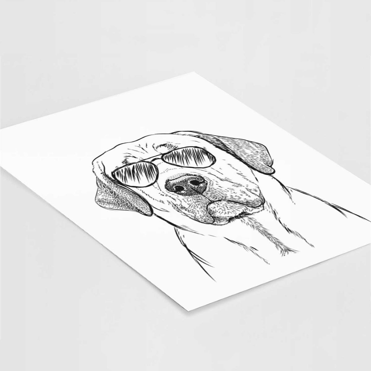 Beau the Broholmer Art Print