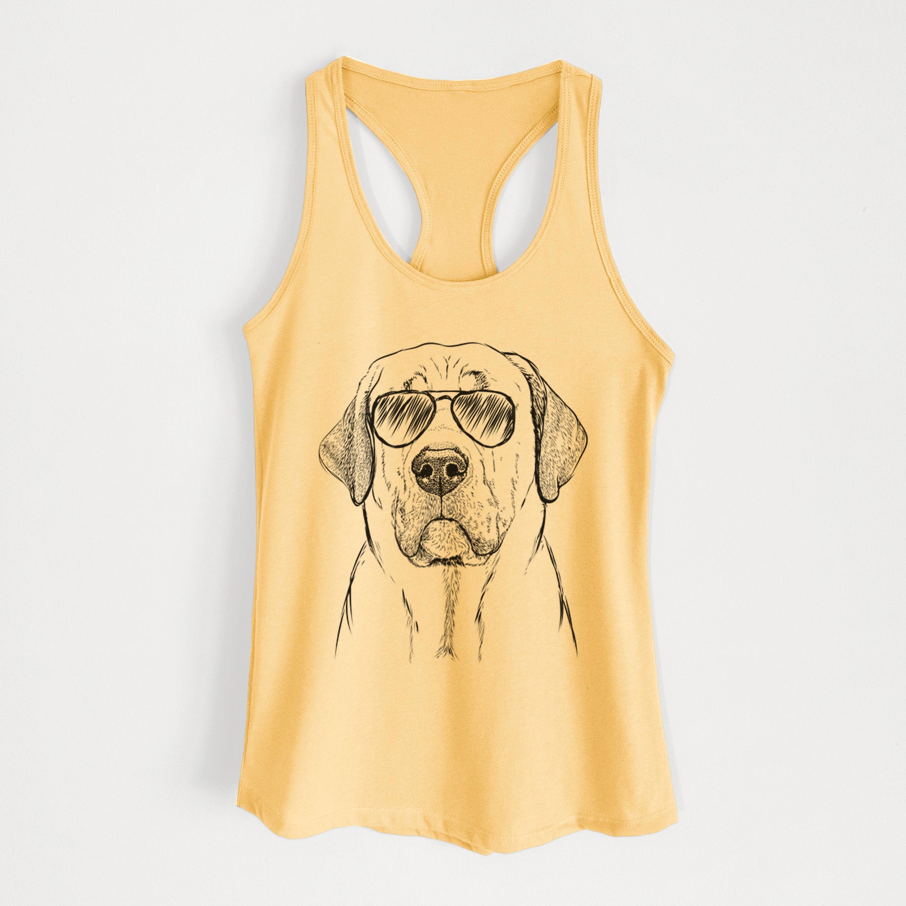 Beau the Broholmer - Women's Racerback Tanktop