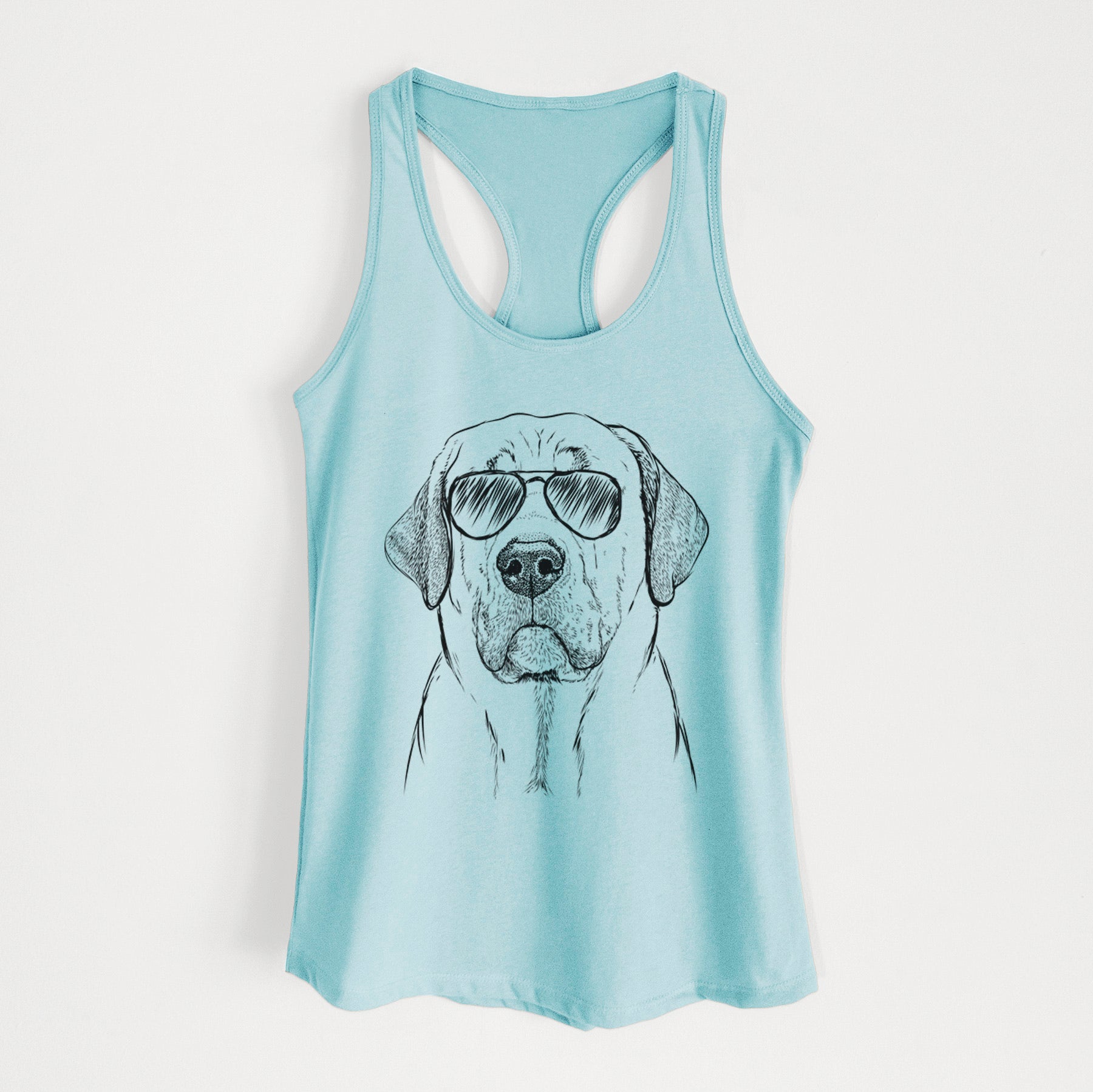 Beau the Broholmer - Women's Racerback Tanktop